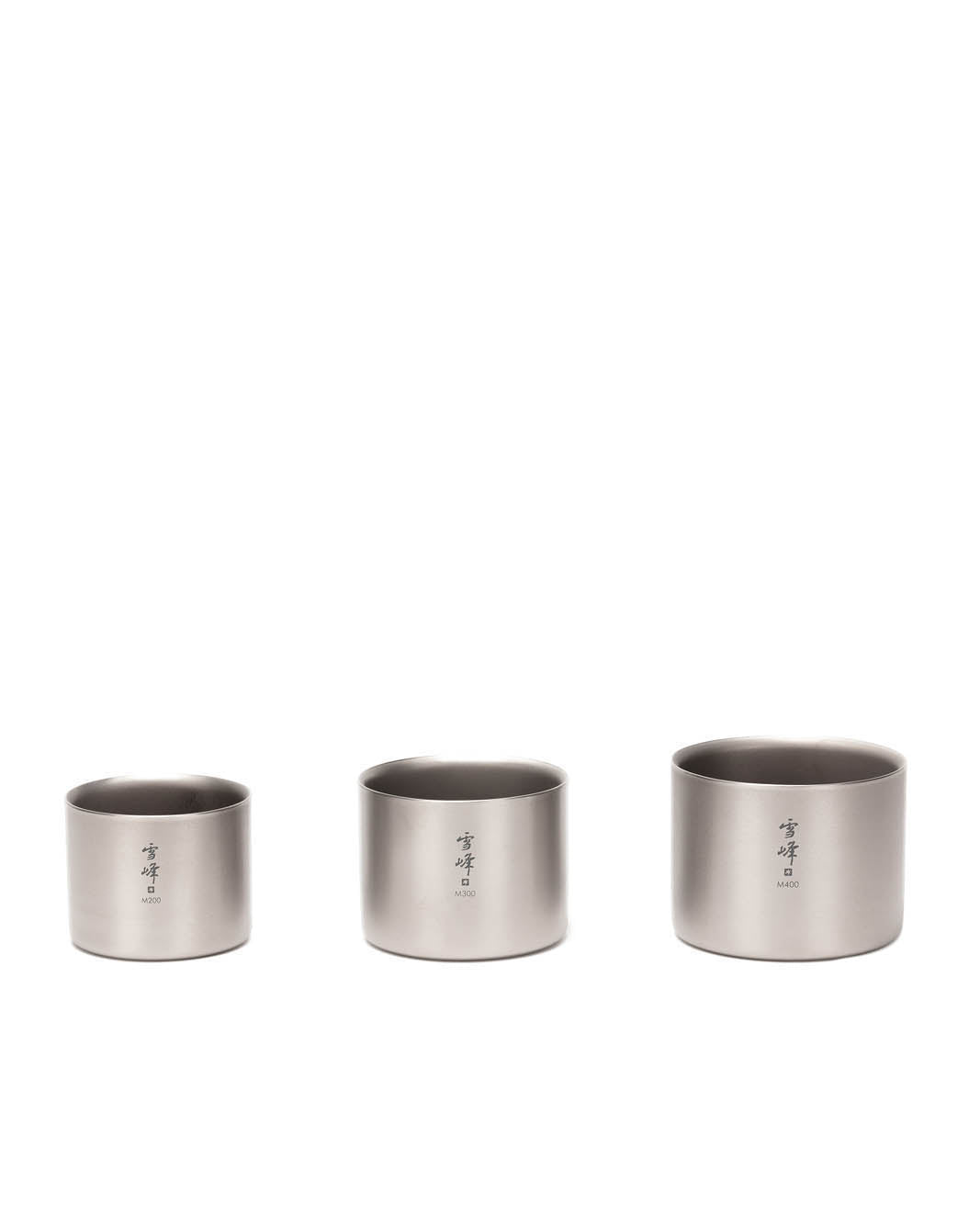 Double Wall Insulated Titanium M200 Stacking Mug - Lightweight, Durable & Leak-Proof for Camping, Hiking and Outdoor Adventures