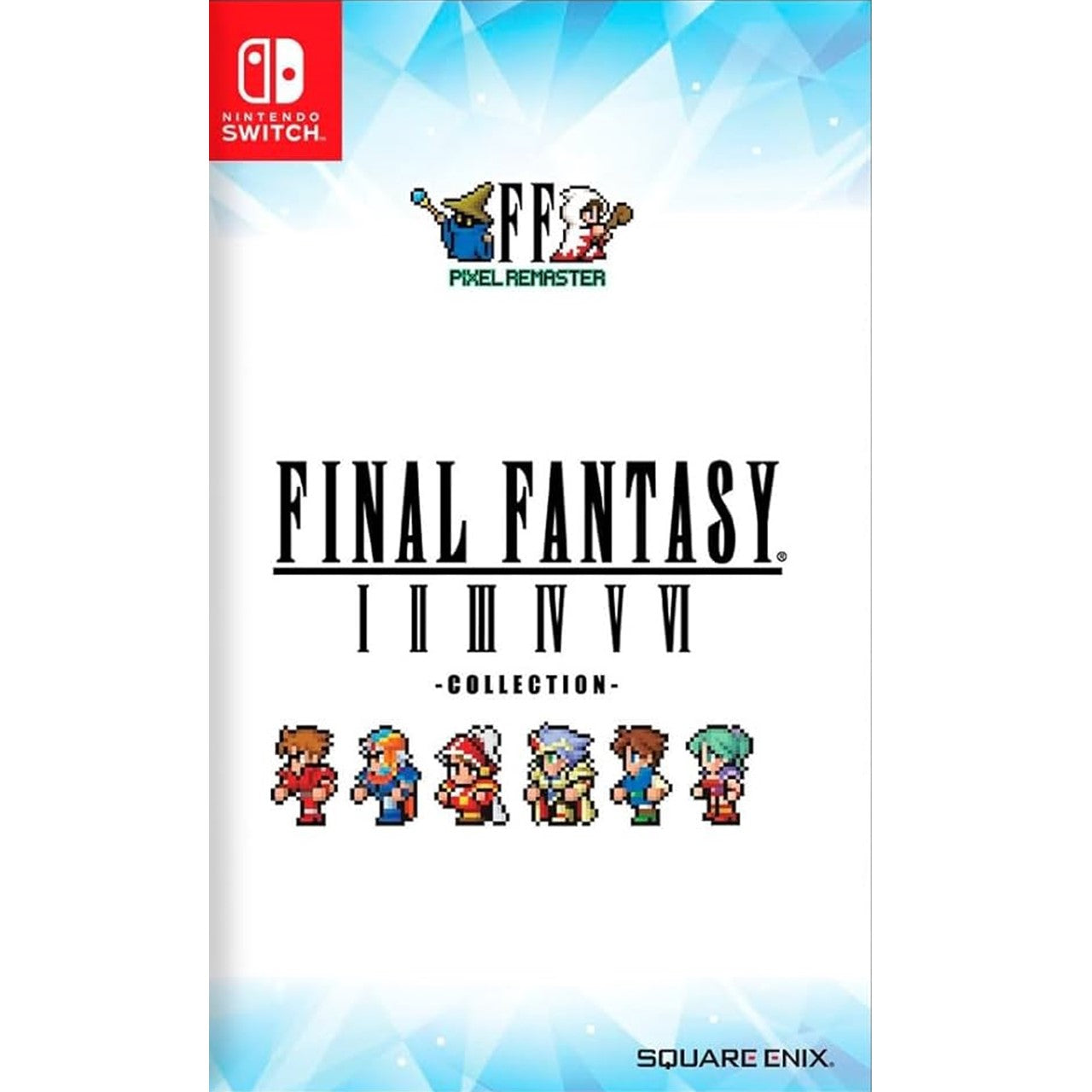 Nintendo Switch Final Fantasy I-VI Pixel Remaster Collection - Asia Exclusive Edition | JRPG Game Bundle for Fantasy Adventure Gaming