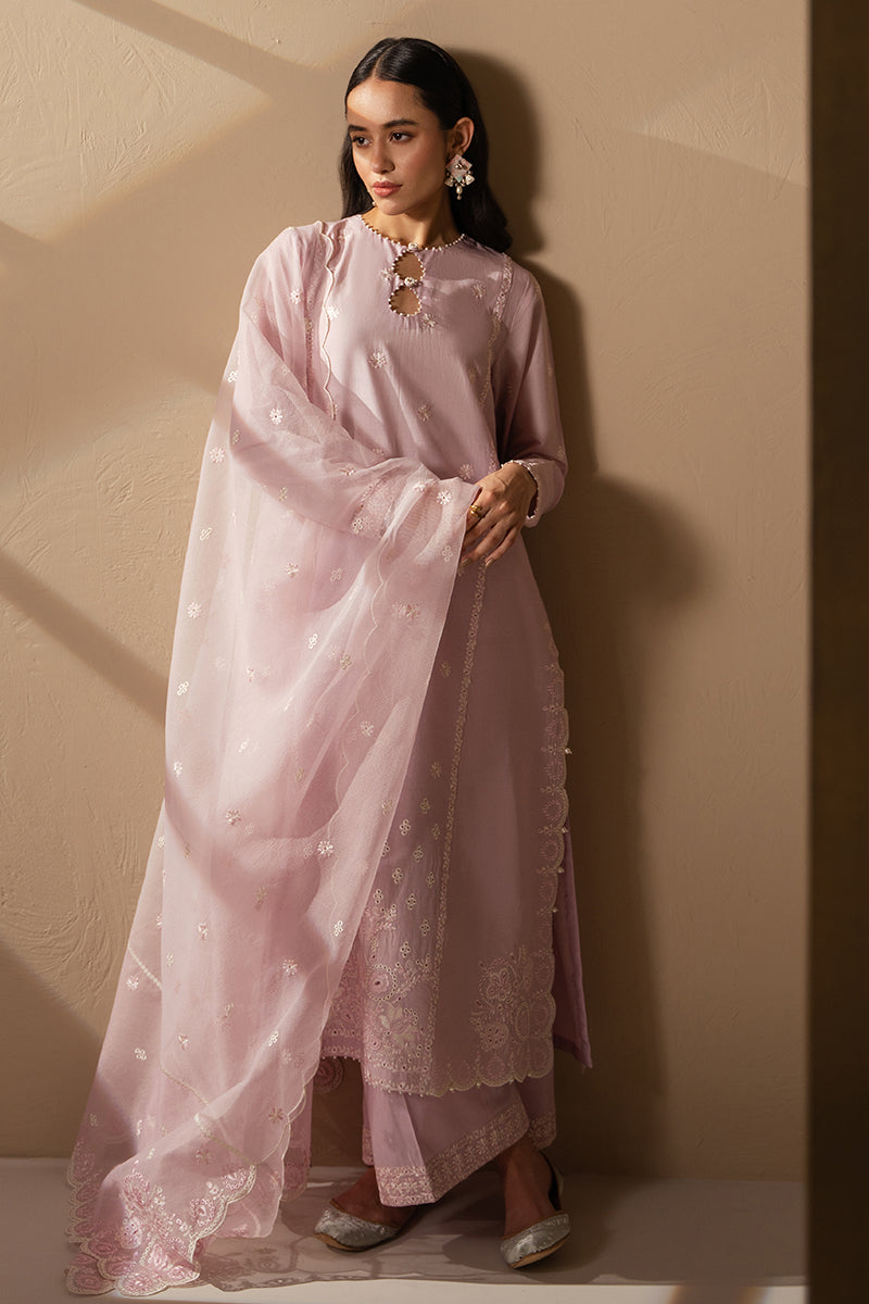 LILAC GROVE 3-Piece Embroidered Lawn Suit for Women - Floral Design Summer Outfit for Casual Wear & Special Occasions