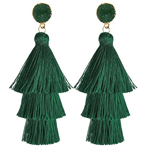 Three-layered Dark Green