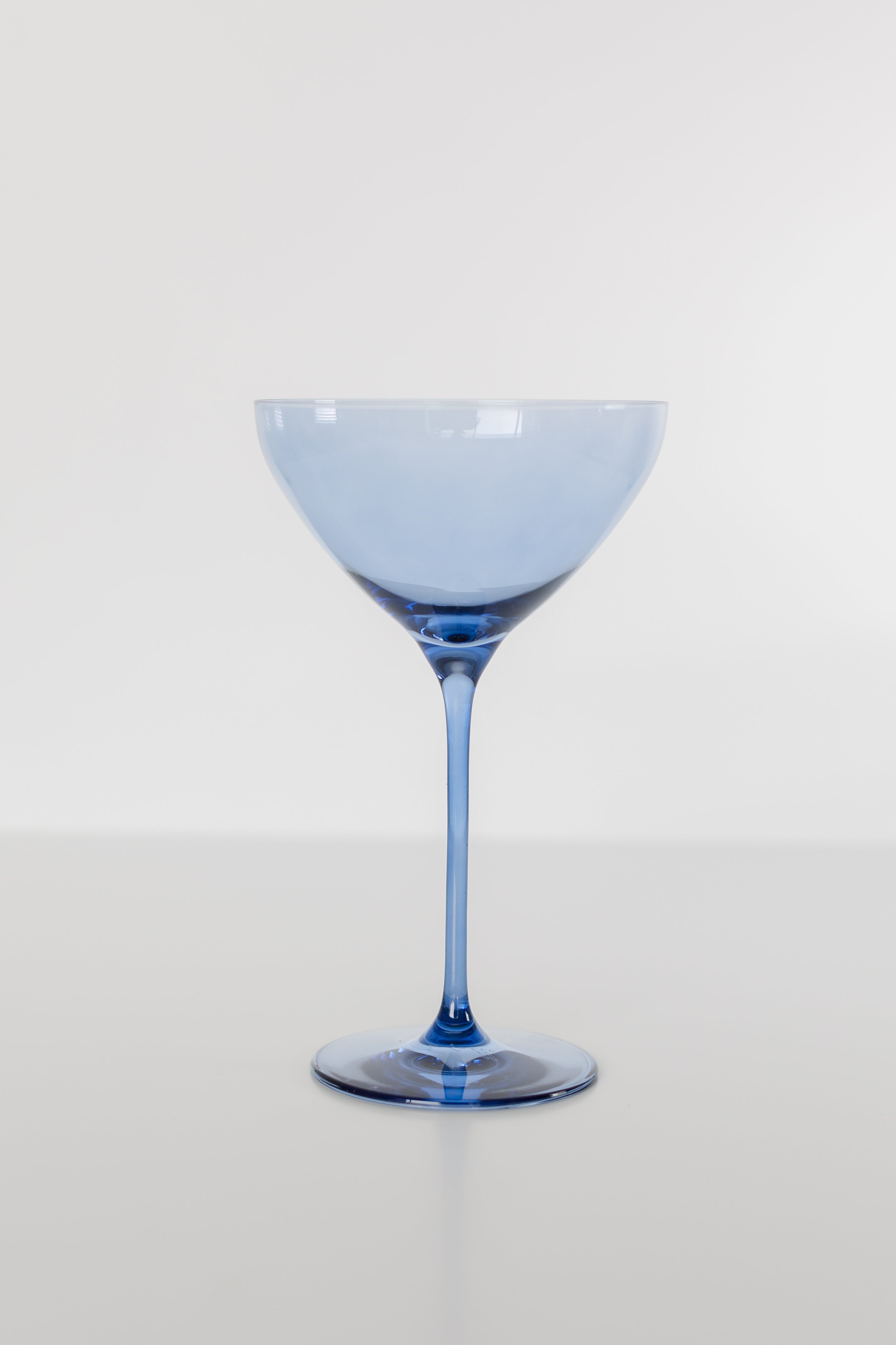 Estelle Colored Martini Glasses Set of 6 - Vibrant Cocktail Drinkware for Parties, Bars & Home Entertaining