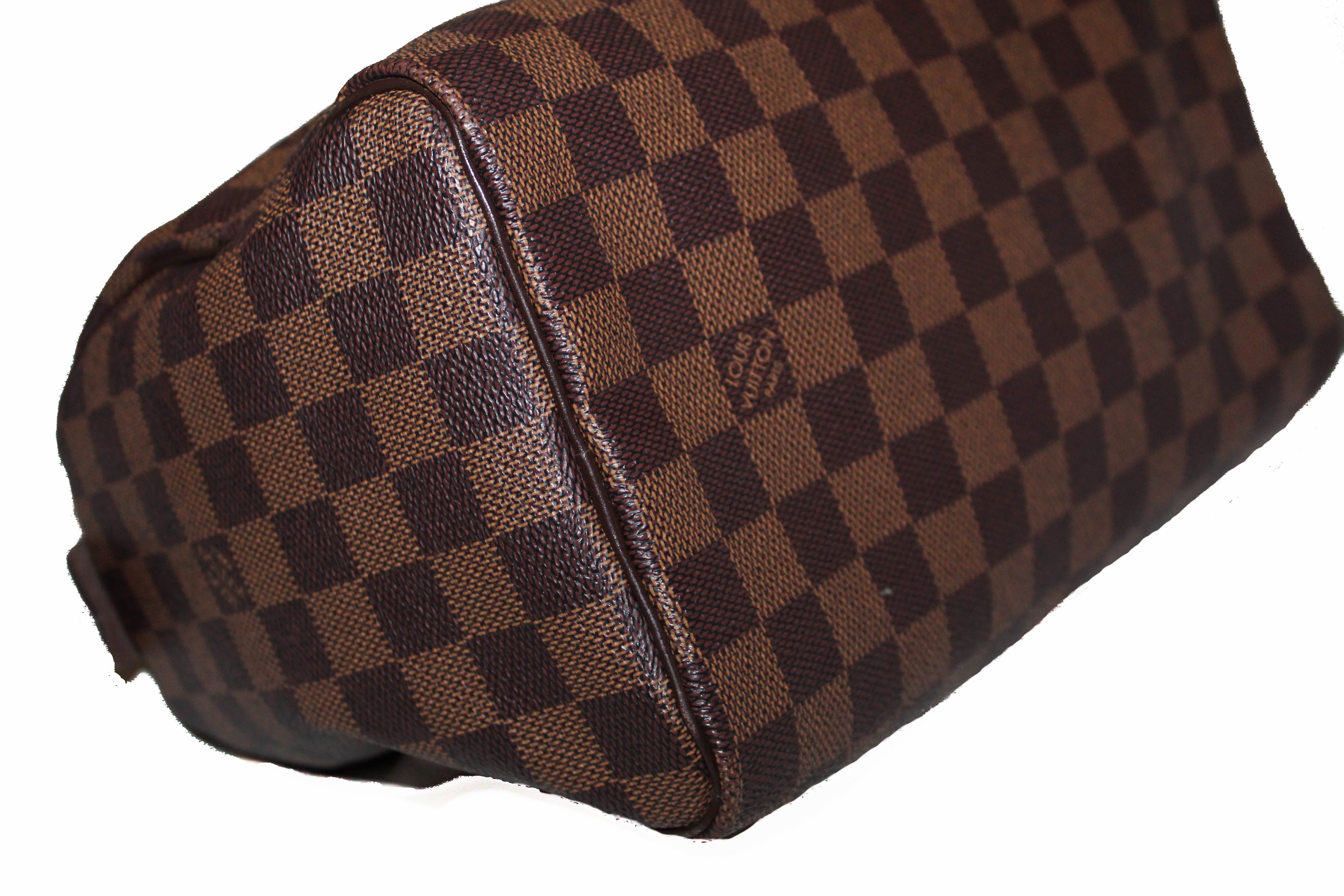 Authentic Louis Vuitton Damier Ebene Speedy 25 Handbag - Luxury Crossbody Purse for Women, Perfect for Travel, Work & Everyday Use