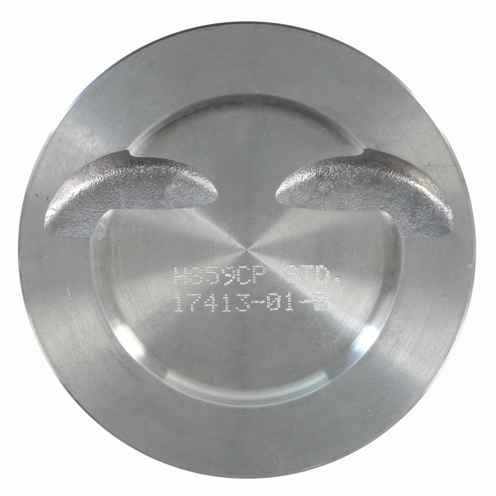 SPEED PRO Hypereutectic Dished Pistons Set of 8 for Chevy Small Block 350 383 Engine - Compatible with 5.7 Rod STD - High Performance Upgrade for Racing & Engine Rebuilds