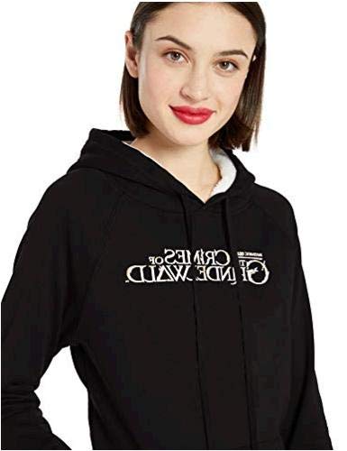 Women's Fantastic Beasts & The Crimes of Grindelwald Black Medium Sweatshirt - Cozy Movie Night & Casual Wear