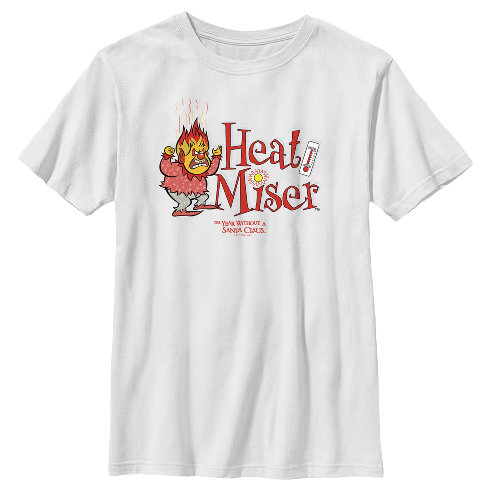 Heat Miser T-Shirt for Boys | The Year Without a Santa Claus Graphic Tee | Kids Christmas Movie Shirt | Perfect for Holiday Parties & Festive Gift Giving