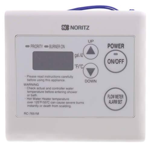 Noritz Remote Controller for Tankless Water Heaters - Wireless & Easy Installation - Perfect for Home, Office, and RV Use