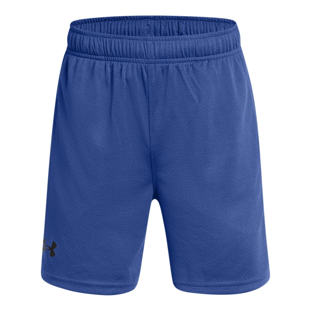 Under Armour Boys' Tech Mesh Athletic Shorts - Lightweight Breathable Running & Basketball Shorts for Kids - Perfect for Sports, Gym & Outdoor Activities