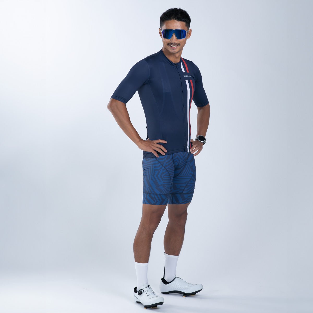 Men's Allez Cycling Aero Jersey - Lightweight Performance Bike Shirt for Road Racing & Training | Perfect for Competitive Cyclists & Outdoor Sports