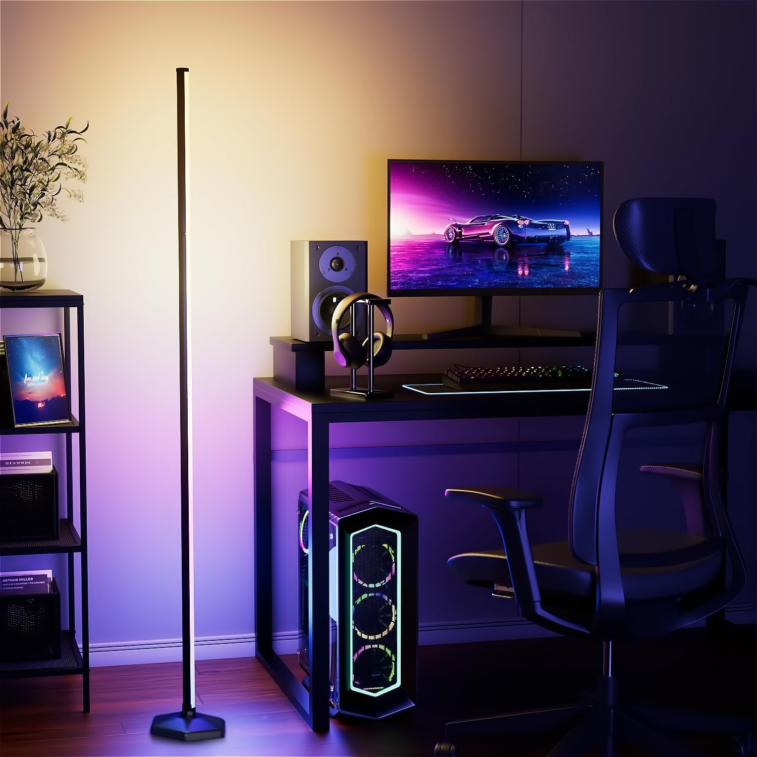 RGB Corner Floor Lamp - 65
