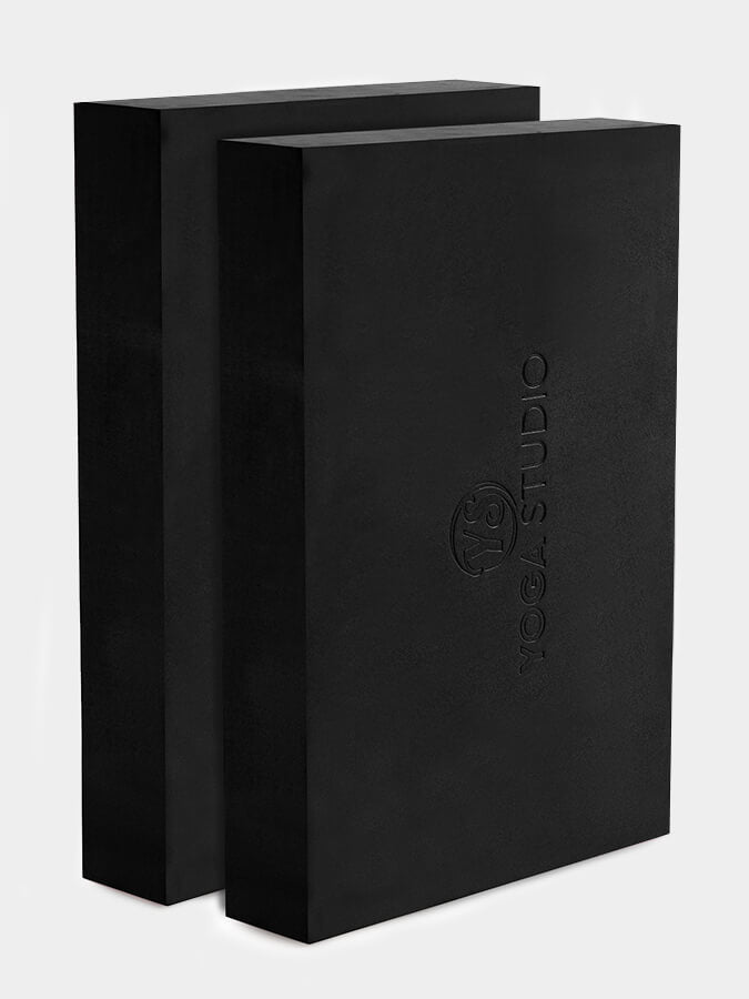 Premium EVA Yoga Blocks Twin Pack - Non-Slip, High Density Foam for Yoga, Pilates & Fitness - Ideal for Home, Studio & Travel Use