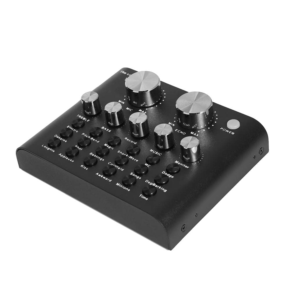 USB External Sound Card for Mobile & Computer - High-Quality Audio Interface with Microphone for Live Streaming, Gaming & Recording | Perfect for Podcasts, YouTube & Online Meetings
