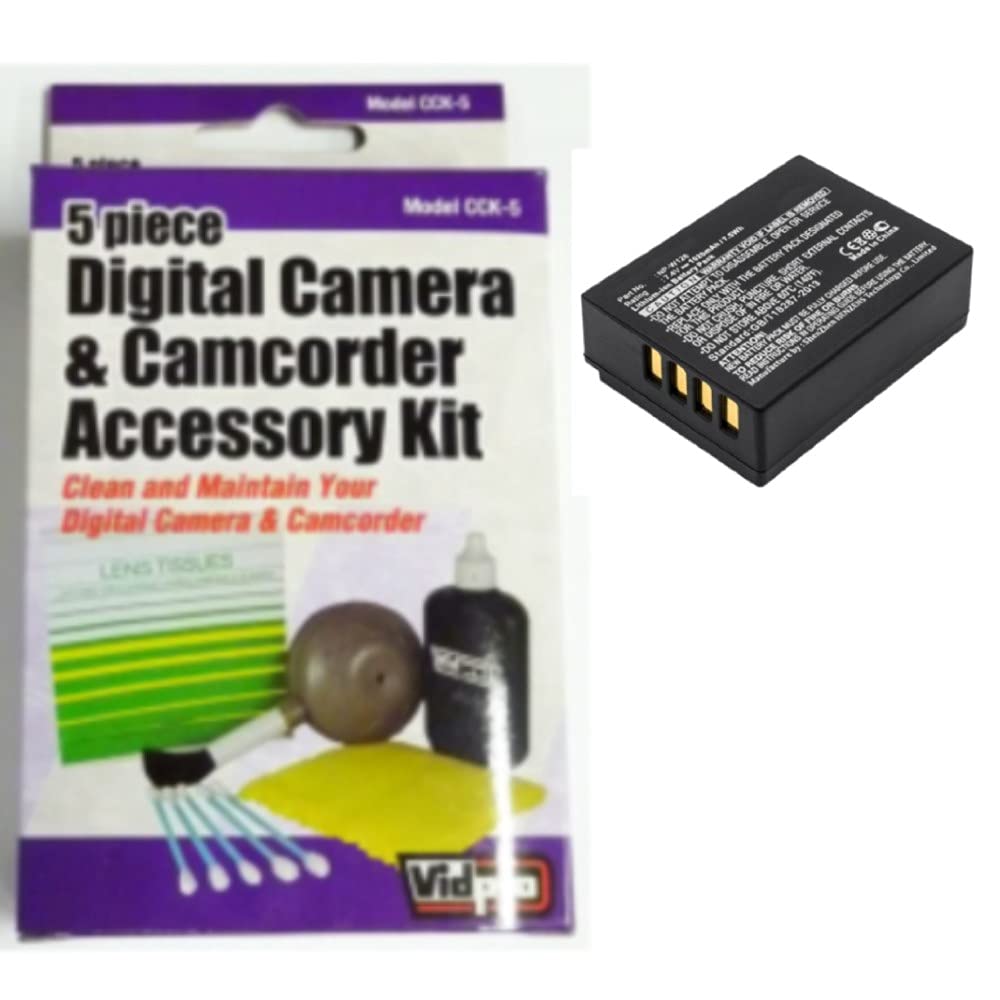 Fujifilm X-E4 Camera Accessory Kit with Battery & Cleaning Kit - for Travel Photography