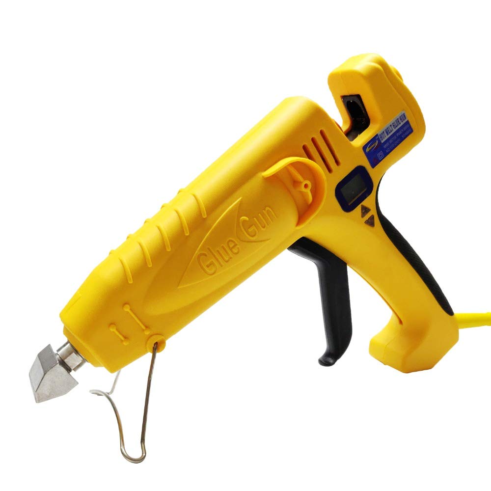 Heavy Duty Hot Glue Gun 400W - Professional High Power Fast Heating Full Size Glue Gun Kit with 0.43