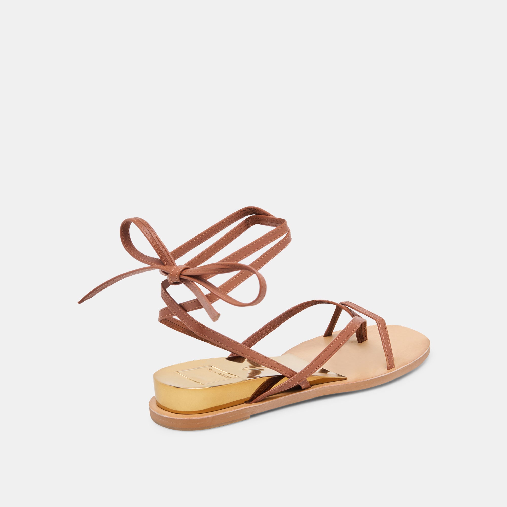 Premium RUDIE Leather Sandals in Cognac Brown – Stylish & Comfortable for Summer, Beach, and Casual Outings