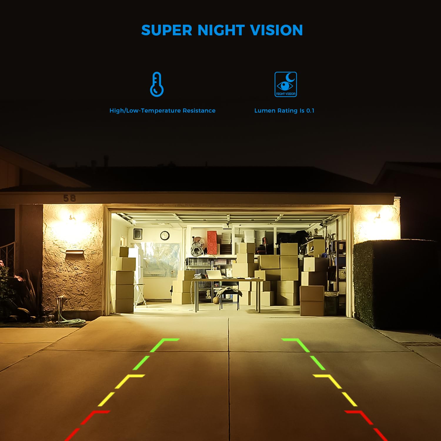 AUTO-VOX W7 Wireless Backup Camera System - 5