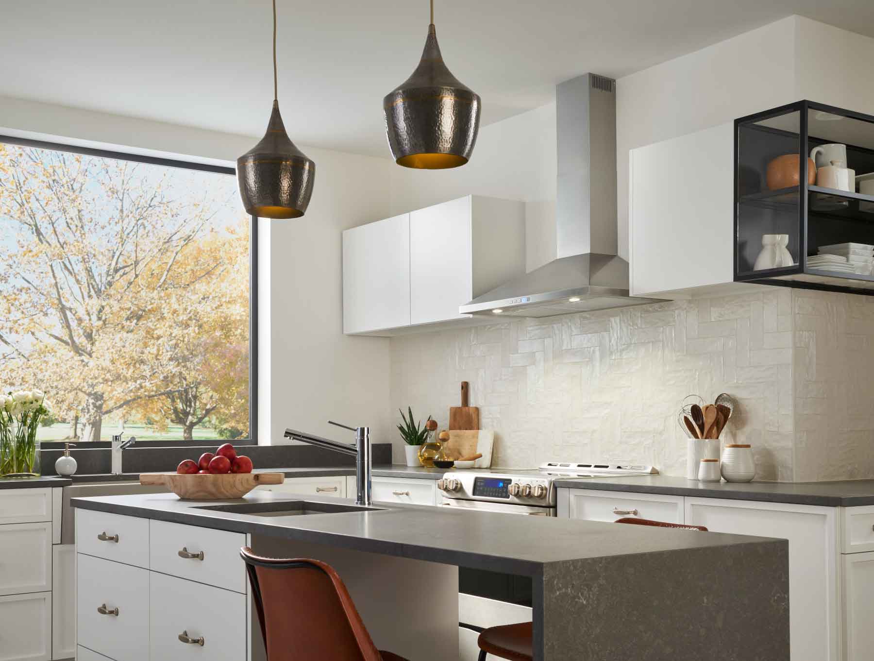 Broan BWP1364SS 36-Inch Stainless Steel 450 CFM Designer Pyramidal Range Hood - Powerful Kitchen Ventilation for Gas Stoves & Cooking Areas
