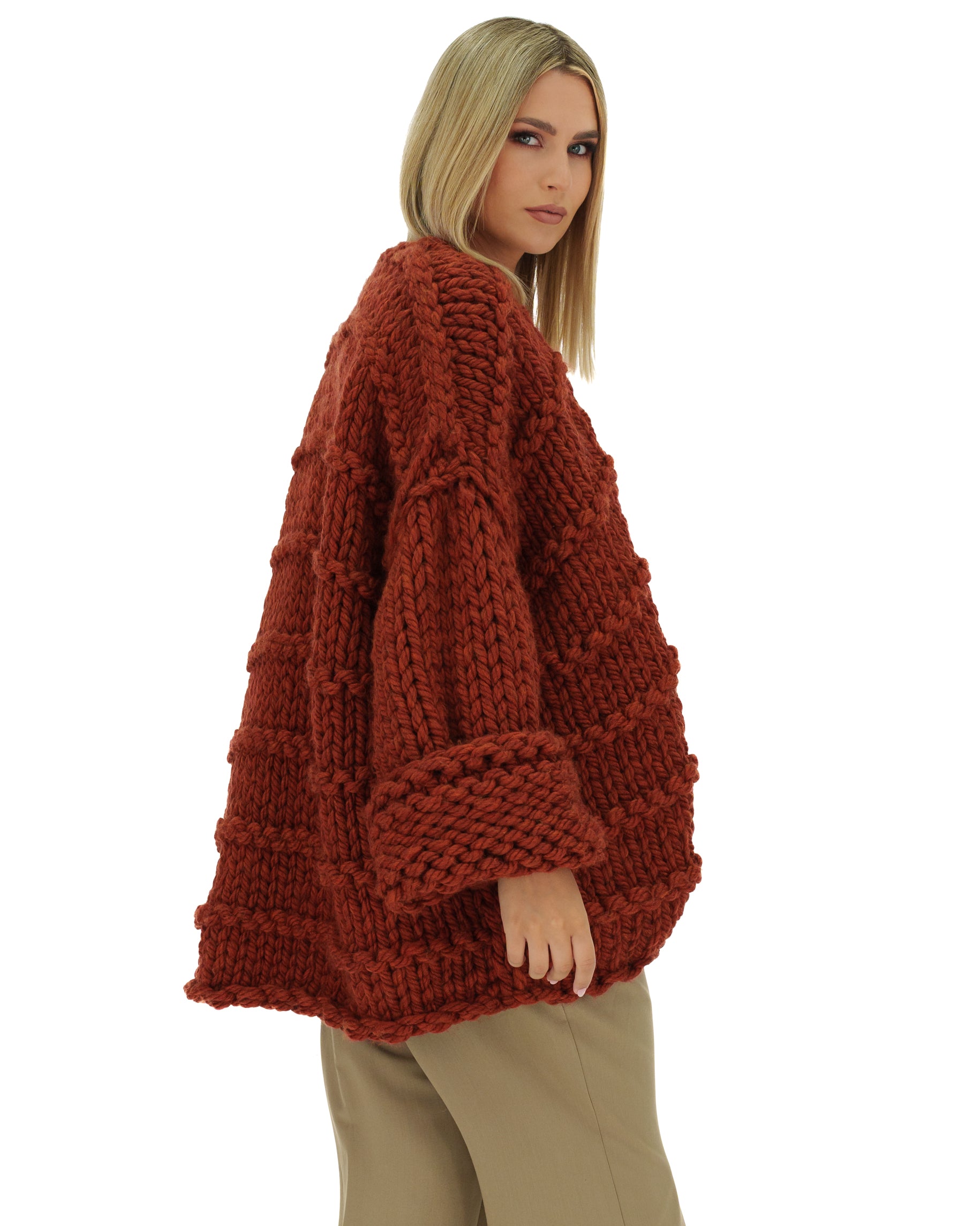 Cozy Lana Chunky Knit Cardigan for Women - Soft Oversized Sweater for Fall & Winter - Perfect for Layering, Lounging & Casual Outfits