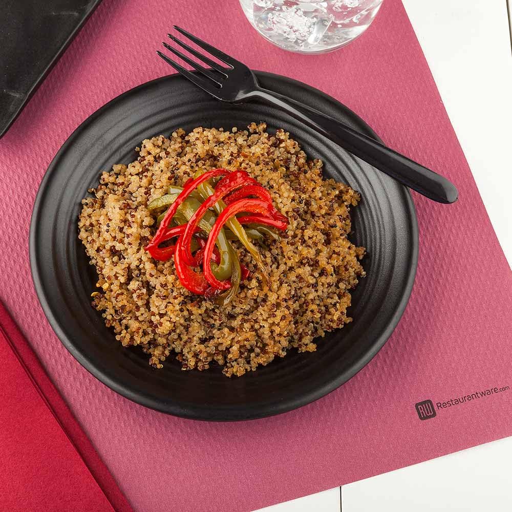Restaurantware 20x14 Inch Heavyweight Recyclable Burgundy Paper Placemats - 1000 Pack Disposable Rectangular Table Mats for Parties, Events & Dining | Perfect for Weddings, Banquets & Restaurant Use