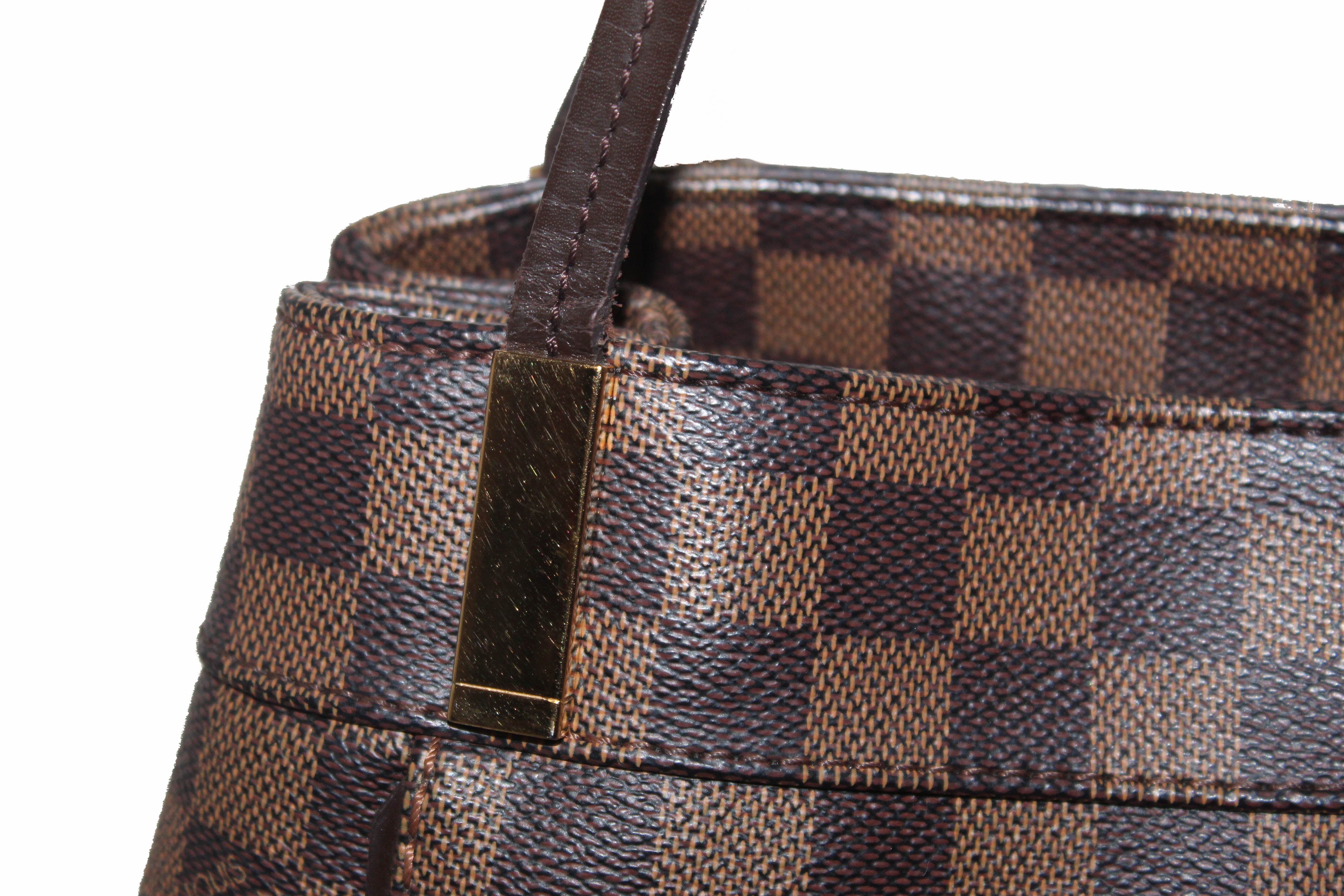 Authentic Louis Vuitton Damier Ebene Marylebone PM Shoulder Bag for Women - Luxury Designer Handbag with Crossbody Strap, Perfect for Work, Travel & Everyday Use