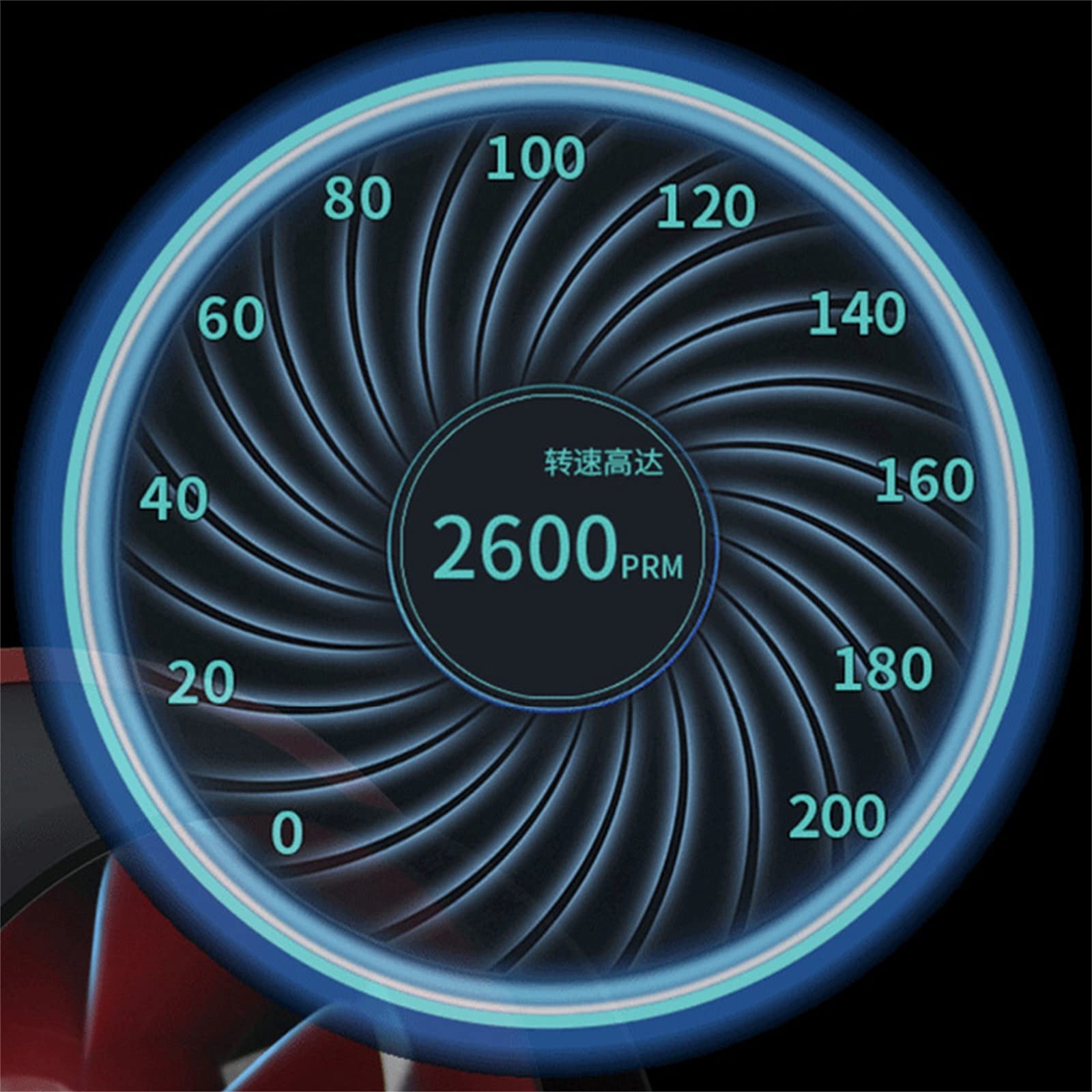 4 Inch 310 CFM Inline Duct Fan with Temperature & Humidity Controller - Waterproof Round Ventilation Blower for Kitchen, Hot Pot Restaurant, BBQ Shop, Grow Tent & Greenhouse Ventilation