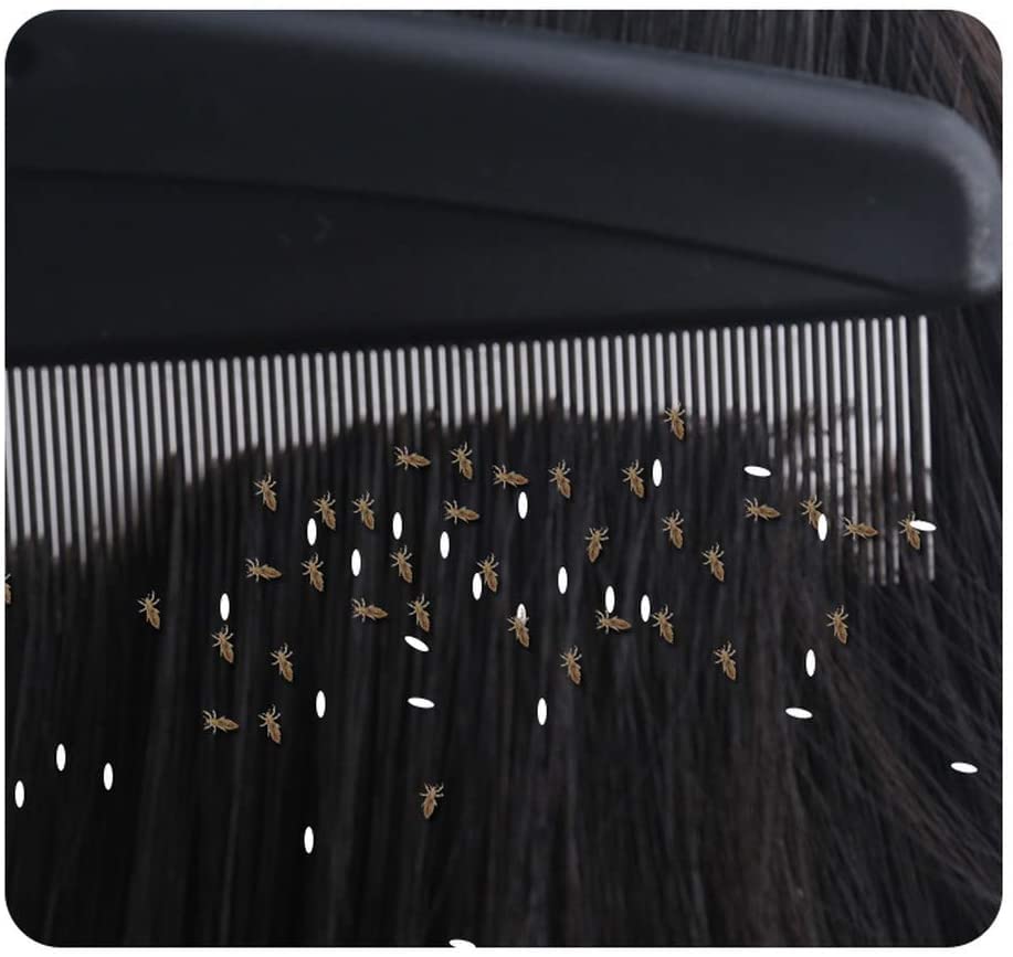 Pet Flea Comb for Dogs & Cats - Remove Fleas & Long Hair - Grooming at Home