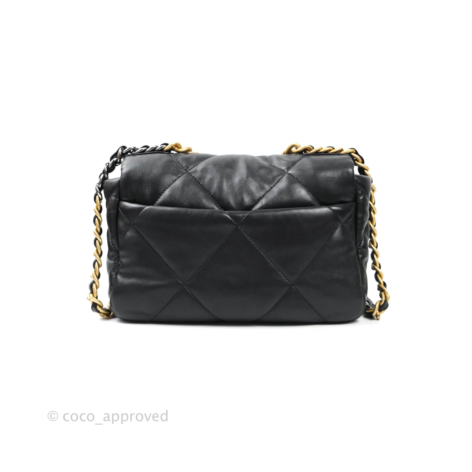 Chanel 19 Small Handbag Black Mixed Hardware - Luxury Designer Crossbody Bag for Women, Perfect for Date Night & Evening Events