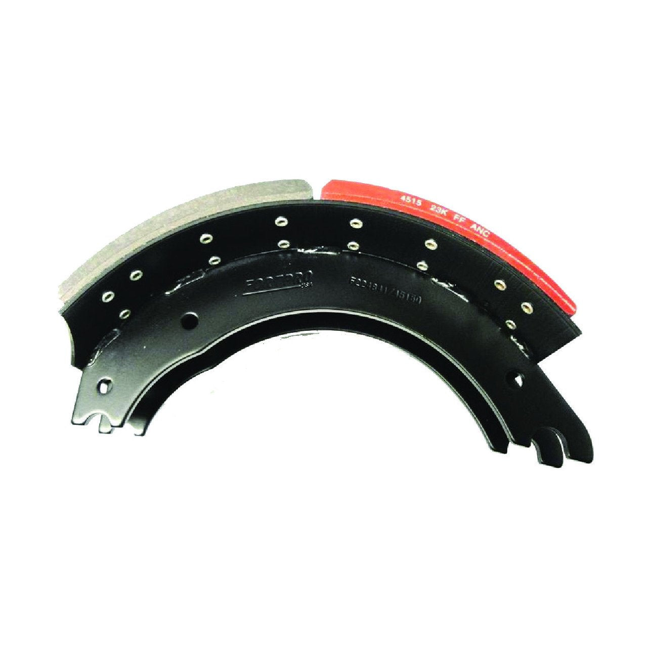 Fortpro 4515Q Rear & Trailer Lined Brake Shoe - 23K GAWR - 16.5