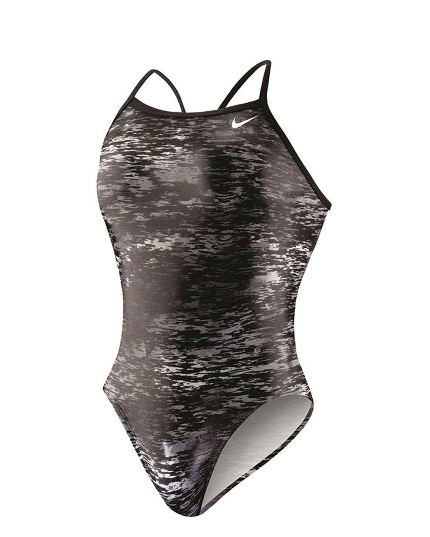 Nike Onyx Storm Women's Swim Tank Top - Black, Size 22 | Quick-Dry Athletic Swimwear for Pool, Beach & Water Sports