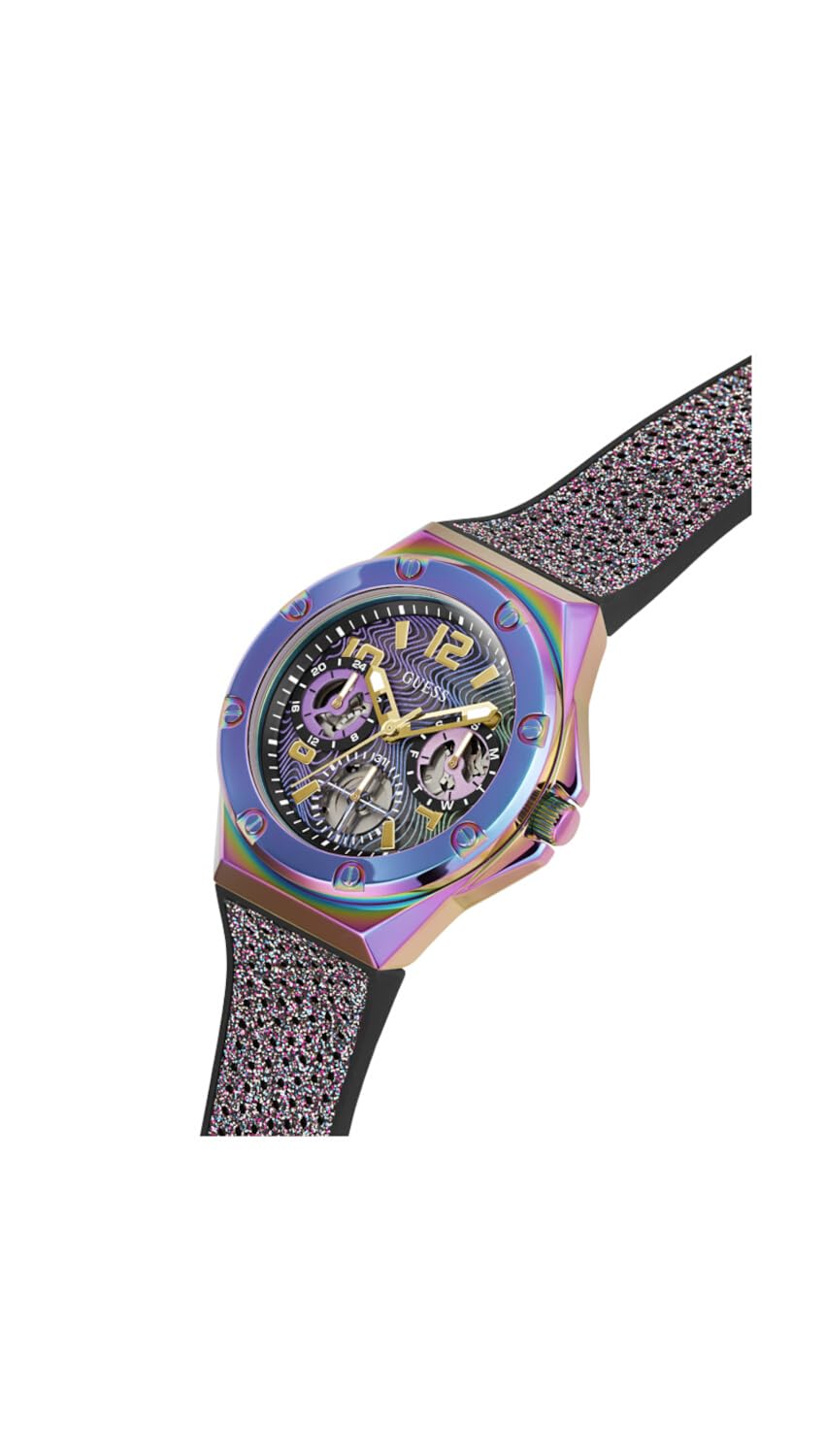 GUESS Women's 40mm Fashion Watch with Stainless Steel Band - Stylish Analog Wristwatch for Everyday Wear, Office & Casual Outfits