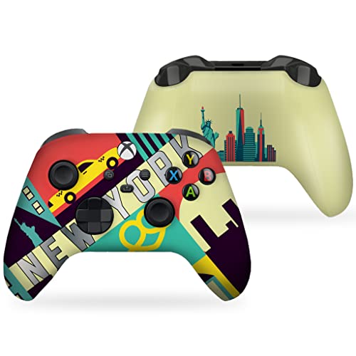 Custom Wireless Xbox Controller for Xbox One & Series X/S - Water Transfer Printed Design (Not a Skin) | Compatible with Xbox Gaming Console | Perfect for Competitive Gaming & Long Play Sessions