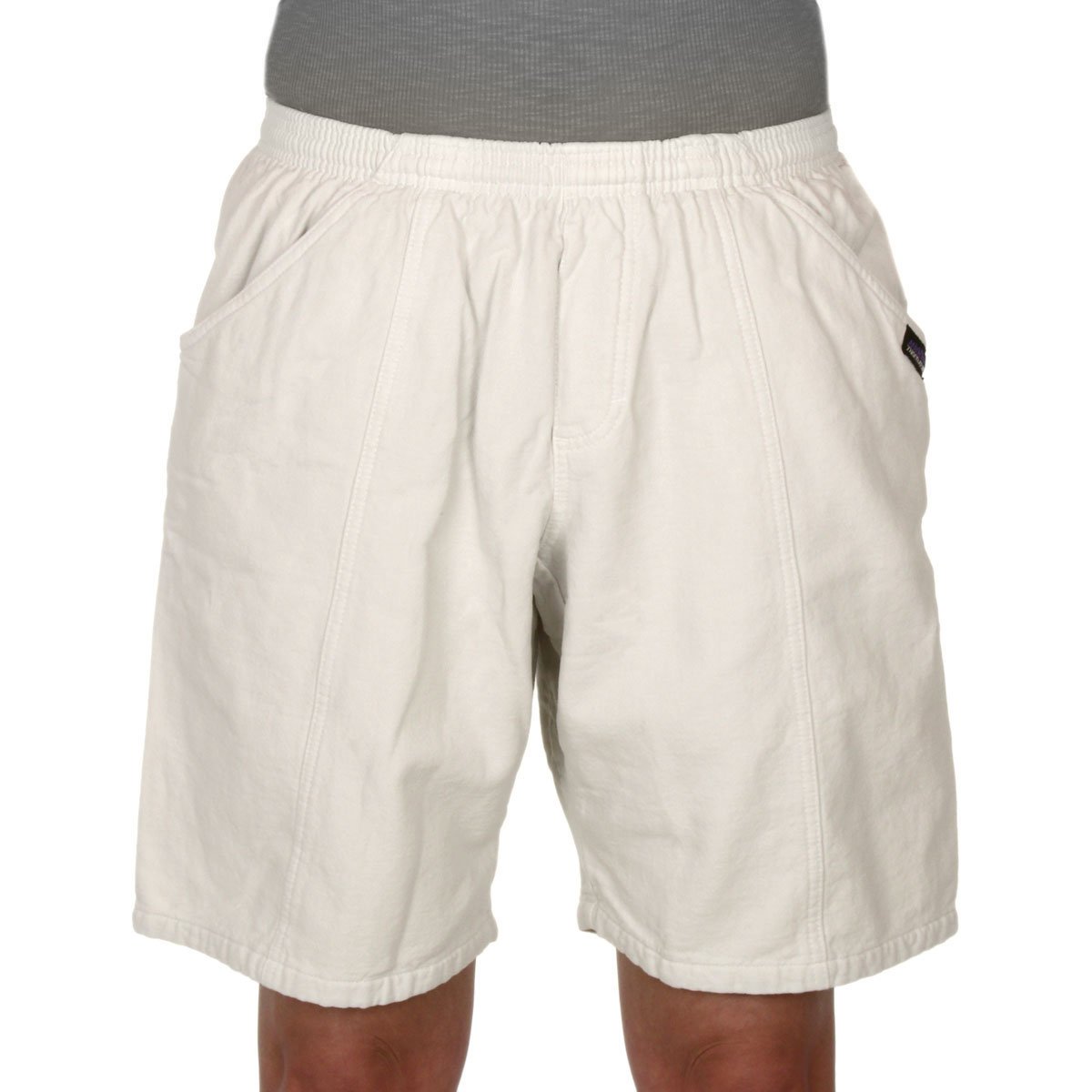 Thousand Mile Women's 100% Cotton Comfortable Long Shorts in Putty Color - Perfect for Yoga, Lounge & Summer Casual Wear