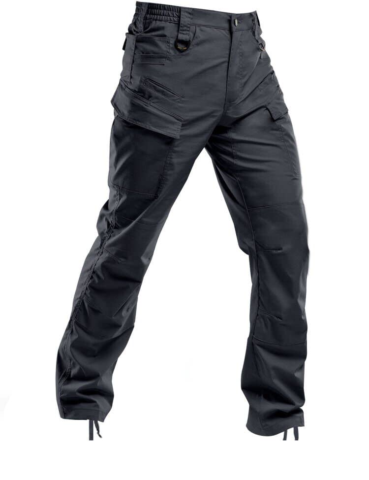 HARD LAND Men's Cargo Pants - Durable Tactical Work Pants with Multiple Pockets for Outdoor, Hiking, and Casual Wear
