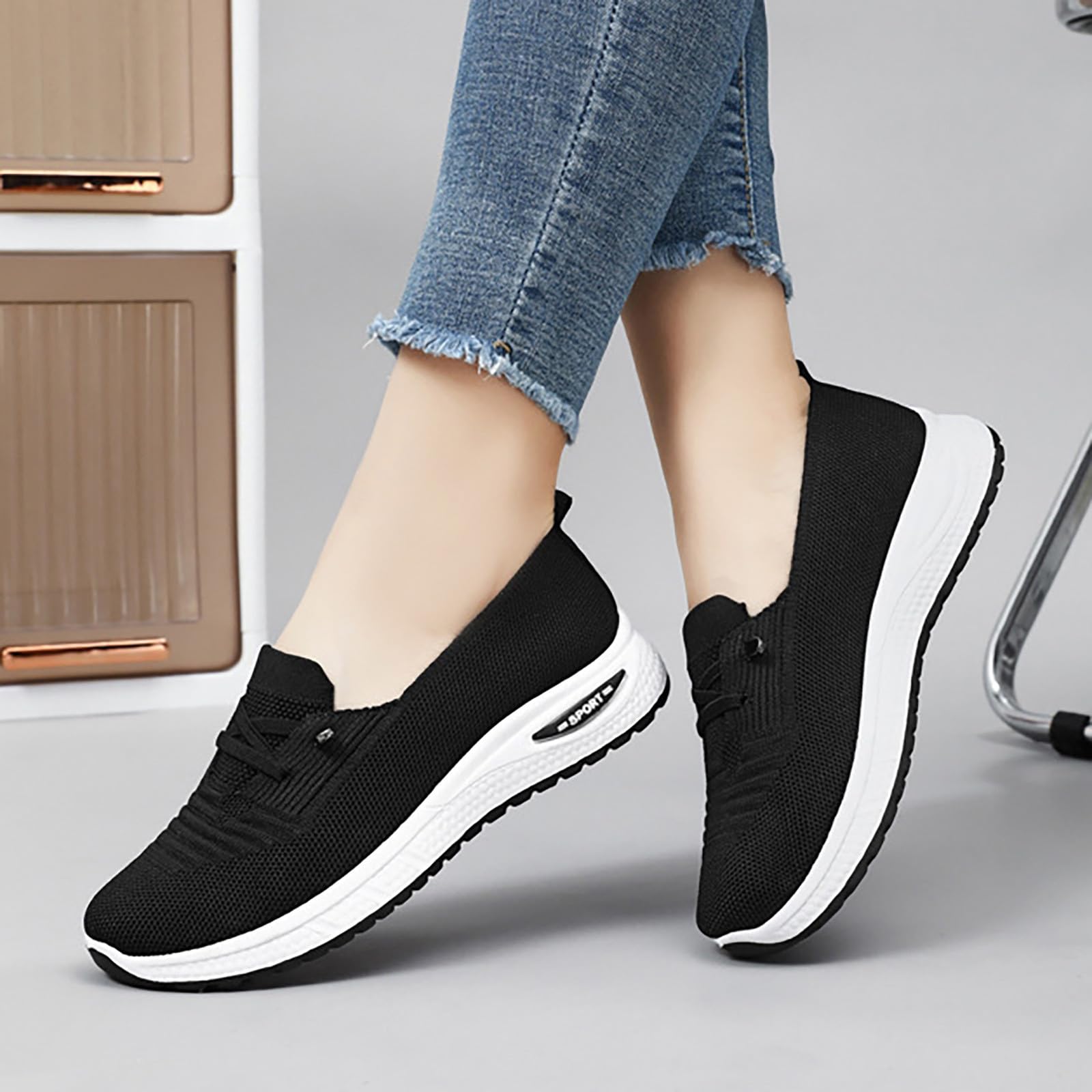 Breathable Comfortable Women's Casual Summer Shoes - Business Heels for Ladies & Moms | Perfect for Office, Walking & Daily Wear