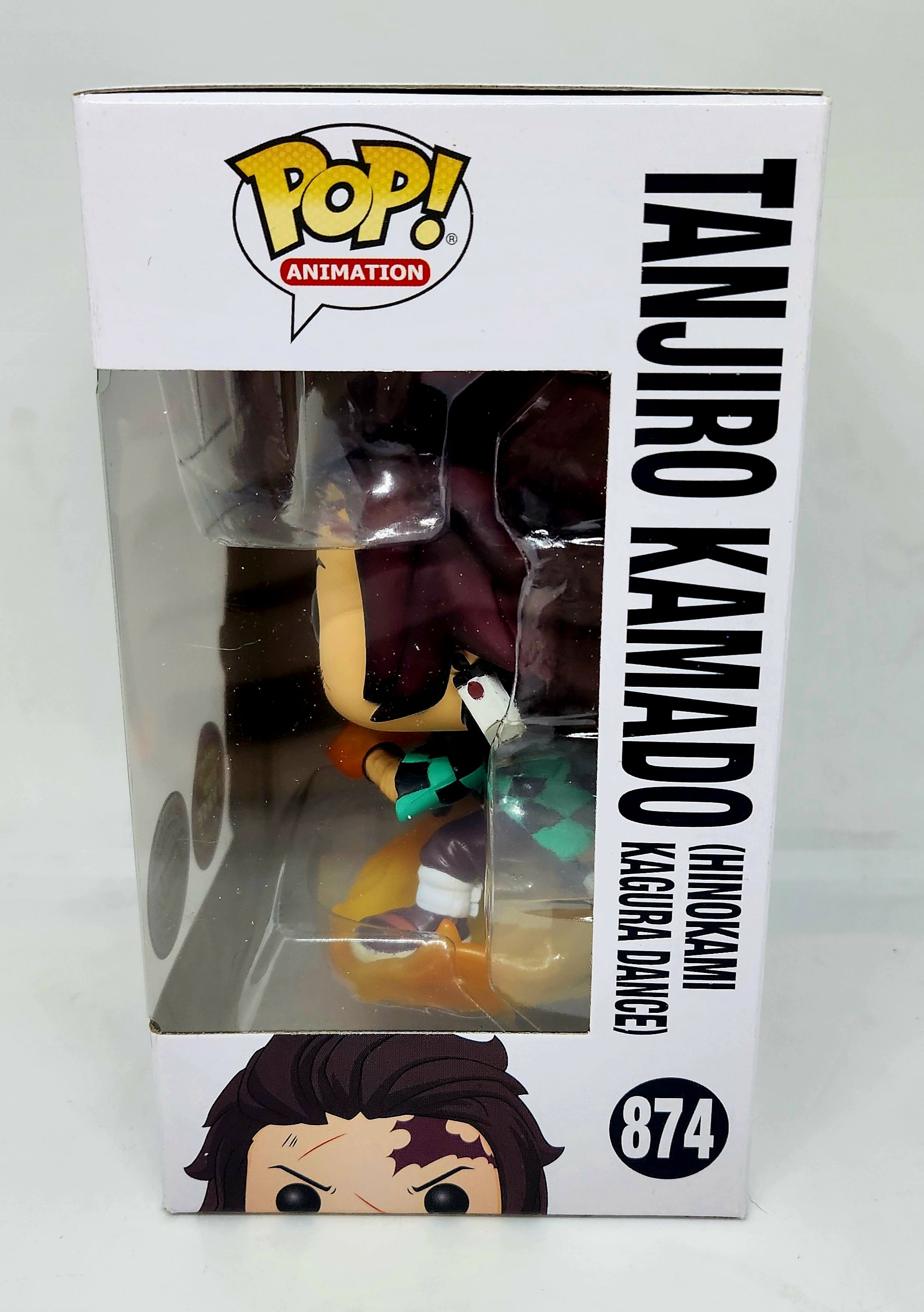 Demon Slayer Tanjiro Kamado Glow-in-the-Dark Chase Funko Pop Vinyl Figure - Anime Collectible for Display & Gift Giving