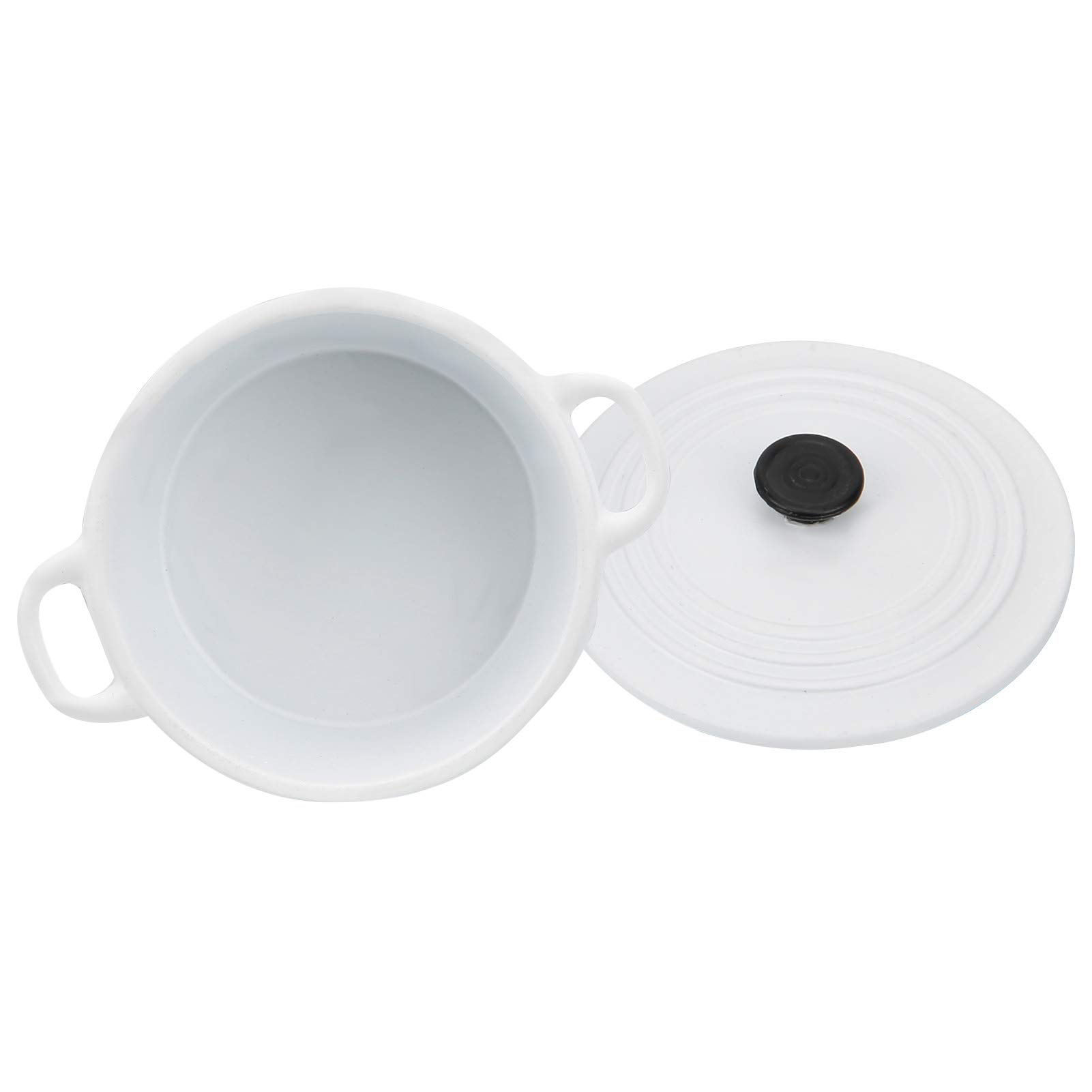 Ranvo Miniature Cookware Set - Durable Dollhouse Kitchen Accessories, Mini Simulation Pots & Pans for Dollhouse Play | Perfect for Dollhouse Decor, Collectors & Kids Role-Playing Games