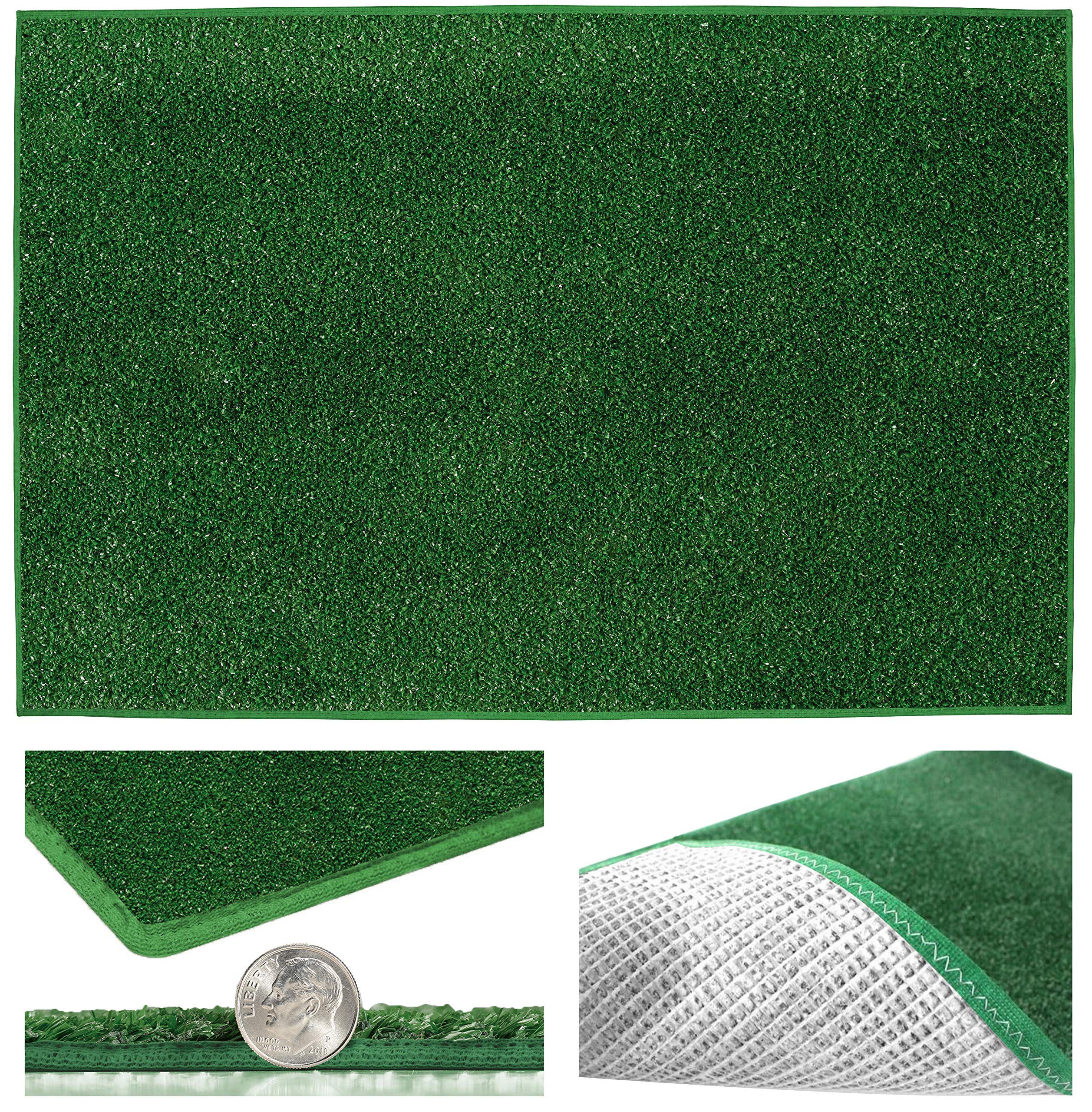 Premium 10' x 12' Artificial Grass Carpet - 5/16