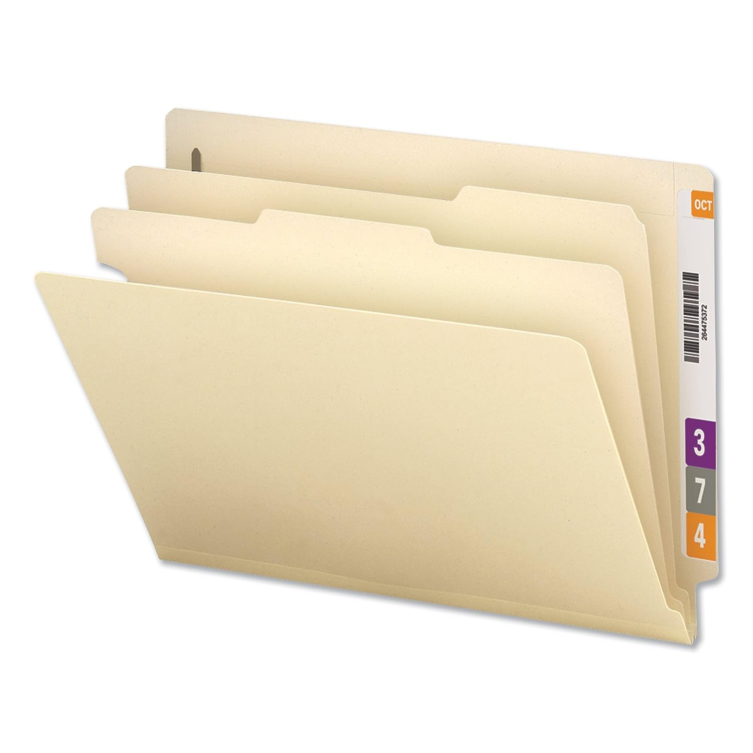Universal UNV16150 Manila End Tab Folders with Full Cut - Durable File Folders for Office, School & Home Organization | Perfect for Document Storage & Filing