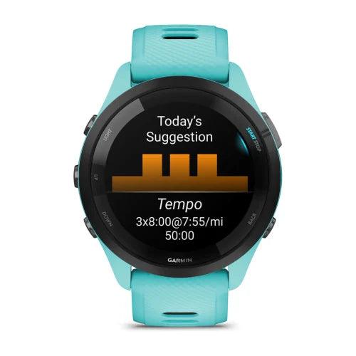 Garmin Forerunner 265 GPS Smartwatch - 46mm Running Watch with Advanced Training Metrics & Music Storage - Perfect for Marathon Training & Outdoor Fitness Tracking
