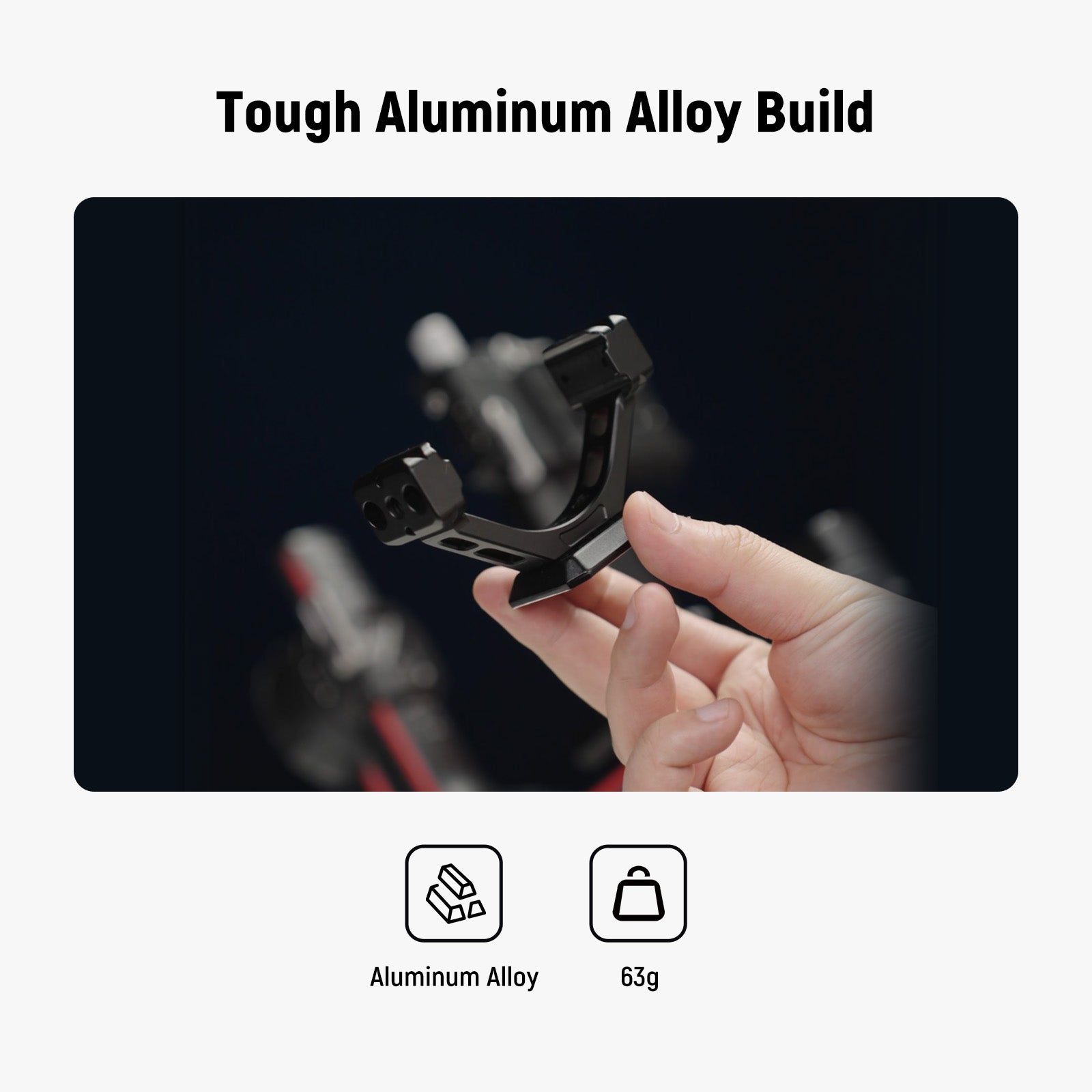 NEEWER GA030/GA030P Arca Type NATO Mount Adapter Compatible with DJI RS3/RS3 Pro/RS4/RS4 Pro - Camera Stabilizer Quick Release Plate for Professional Videography & Photography