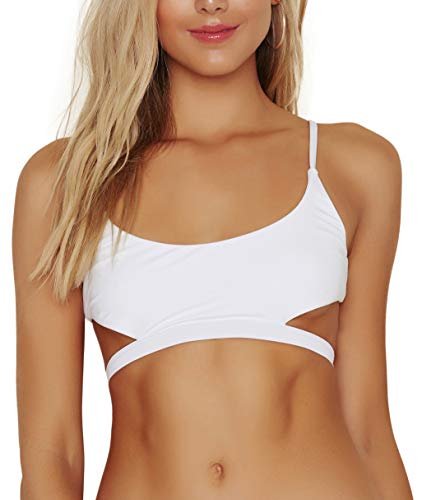 Scoop Neck - White