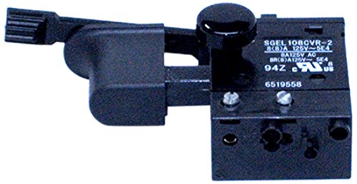 Makita 651955-8 Power Tool Replacement Switch - Compatible with Makita Drills & Saws | Durable On/Off Switch for DIY Repairs & Professional Workshop Use