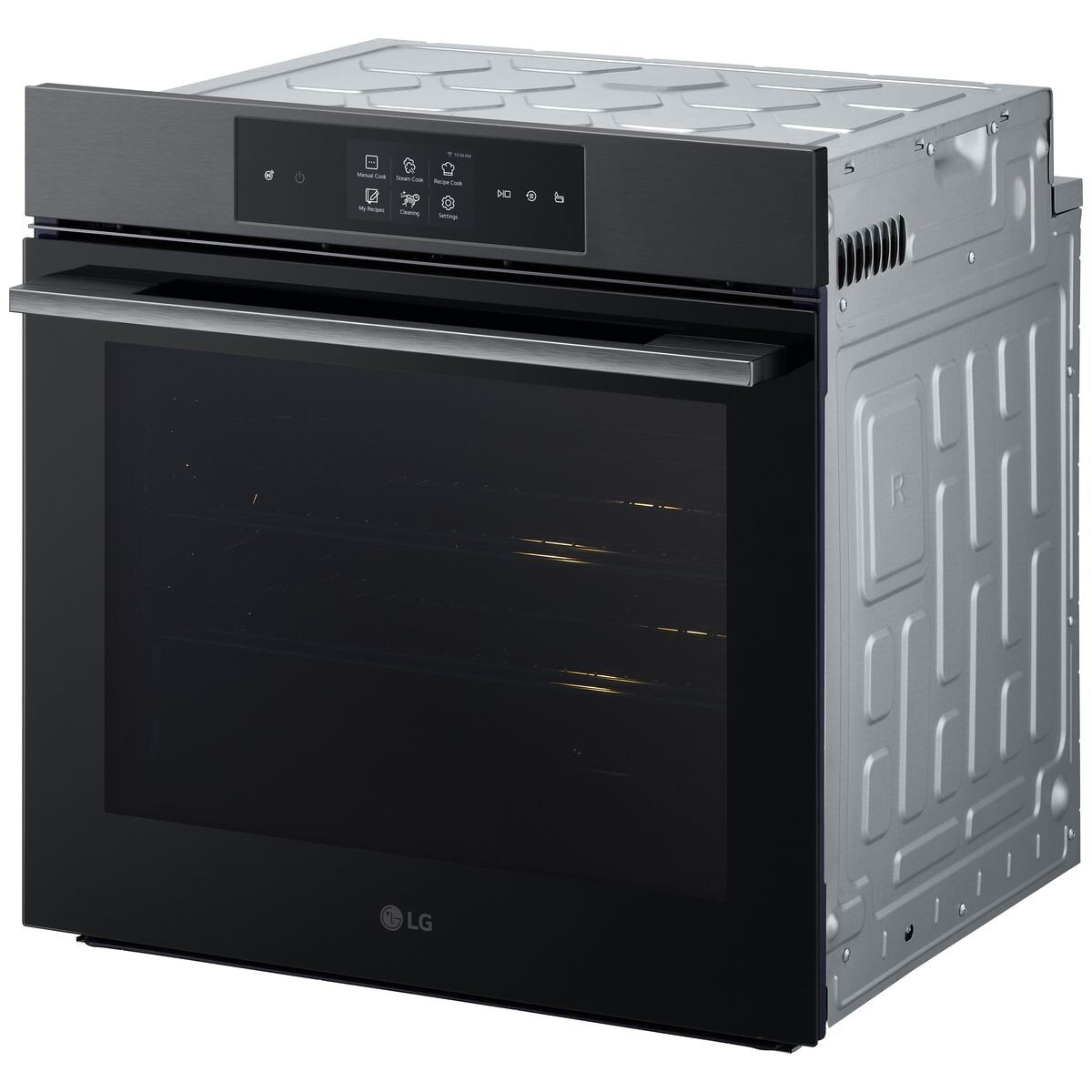 LG 60cm InstaView Series 9 Steam Oven BO609T2MB4 - Black Built-in Smart Oven with Steam Cooking & InstaView Window for Modern Kitchens | Perfect for Baking, Roasting & Healthy Meal Prep