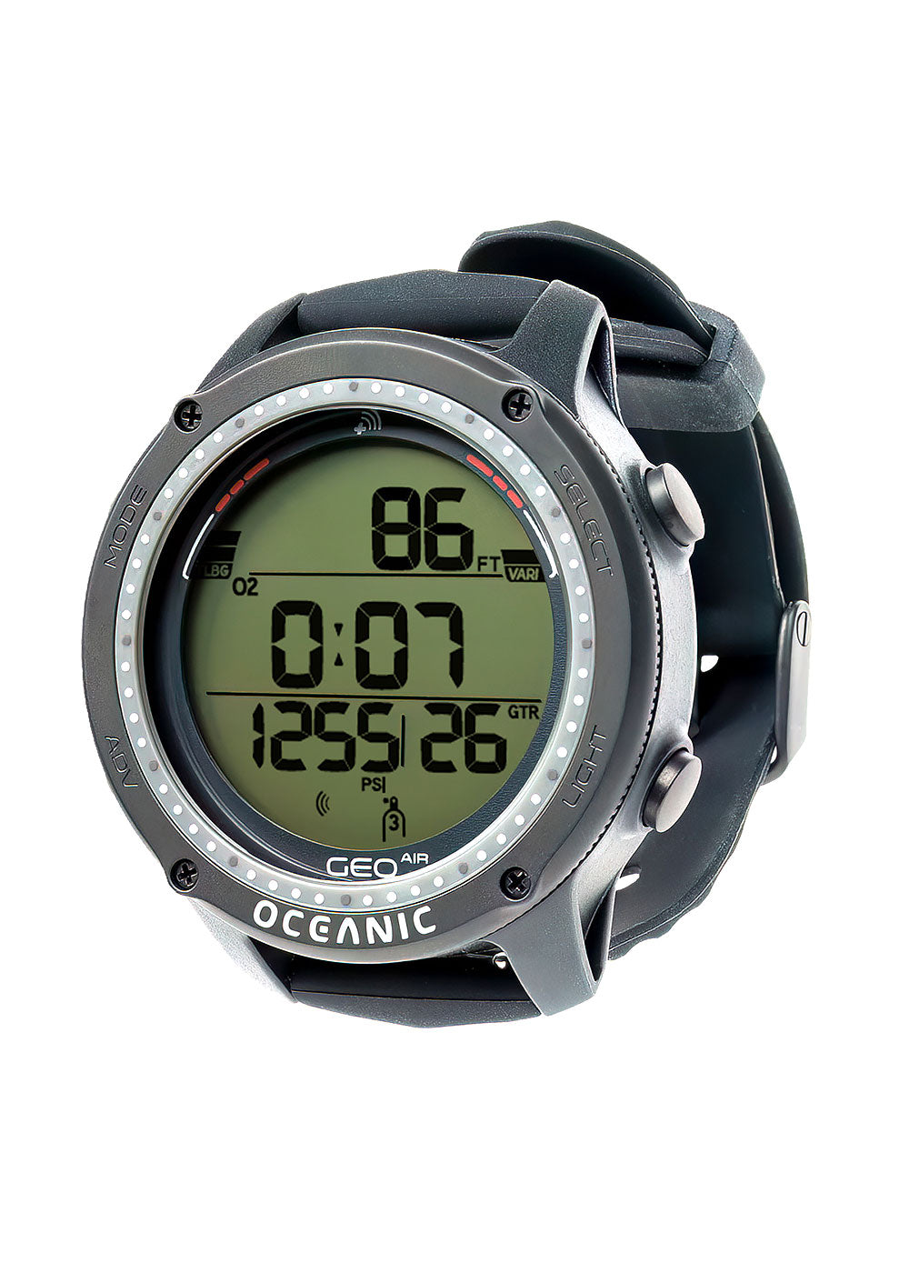 Oceanic Geo Air Dive Computer with Wireless Transmitter - Professional Scuba Diving Gear for Underwater Exploration & Adventure