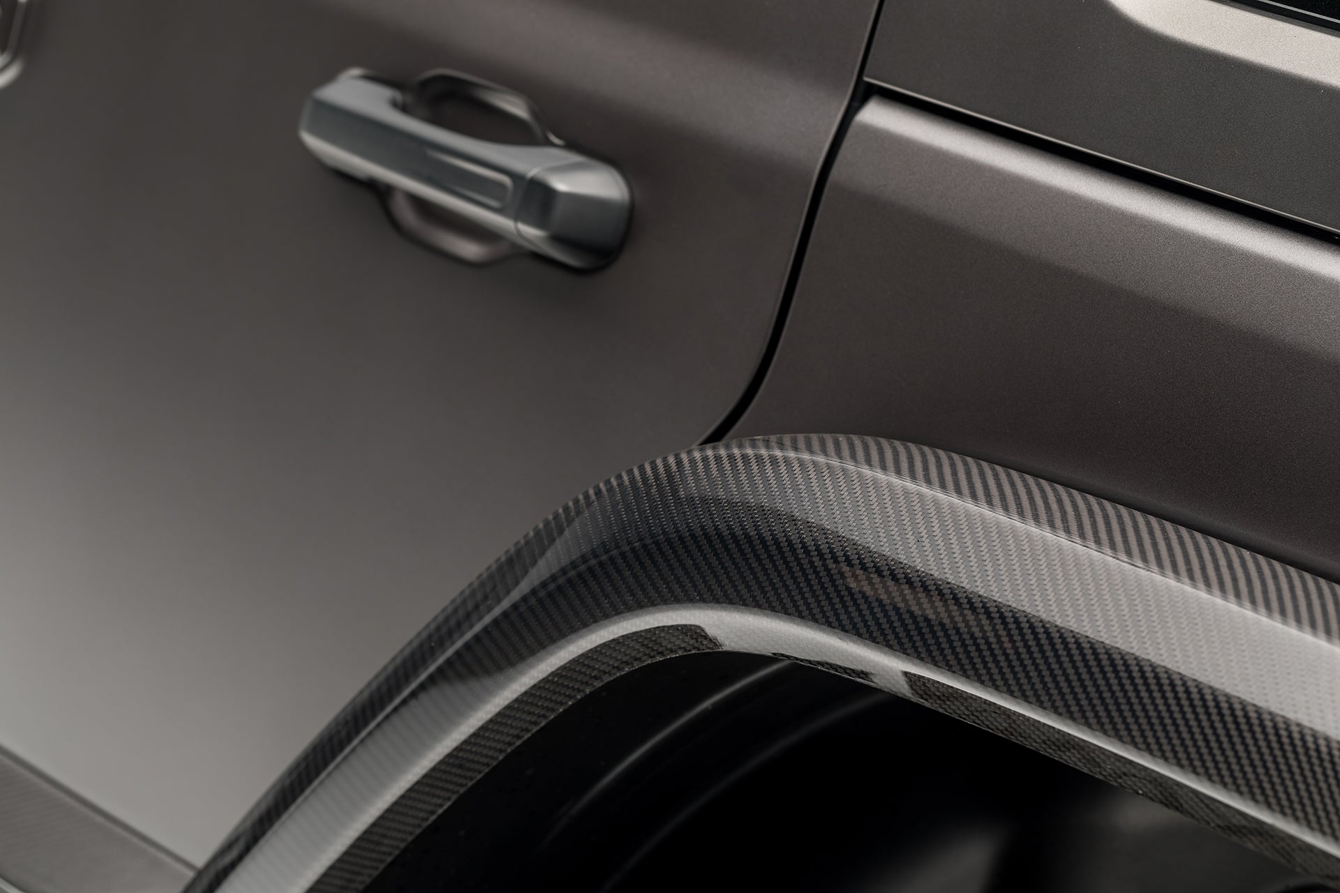 Jeep JL JX Edition Aero Carbon Fiber Rear Fenders - Lightweight & Durable Replacement Parts for Off-Road Adventures & Custom Builds