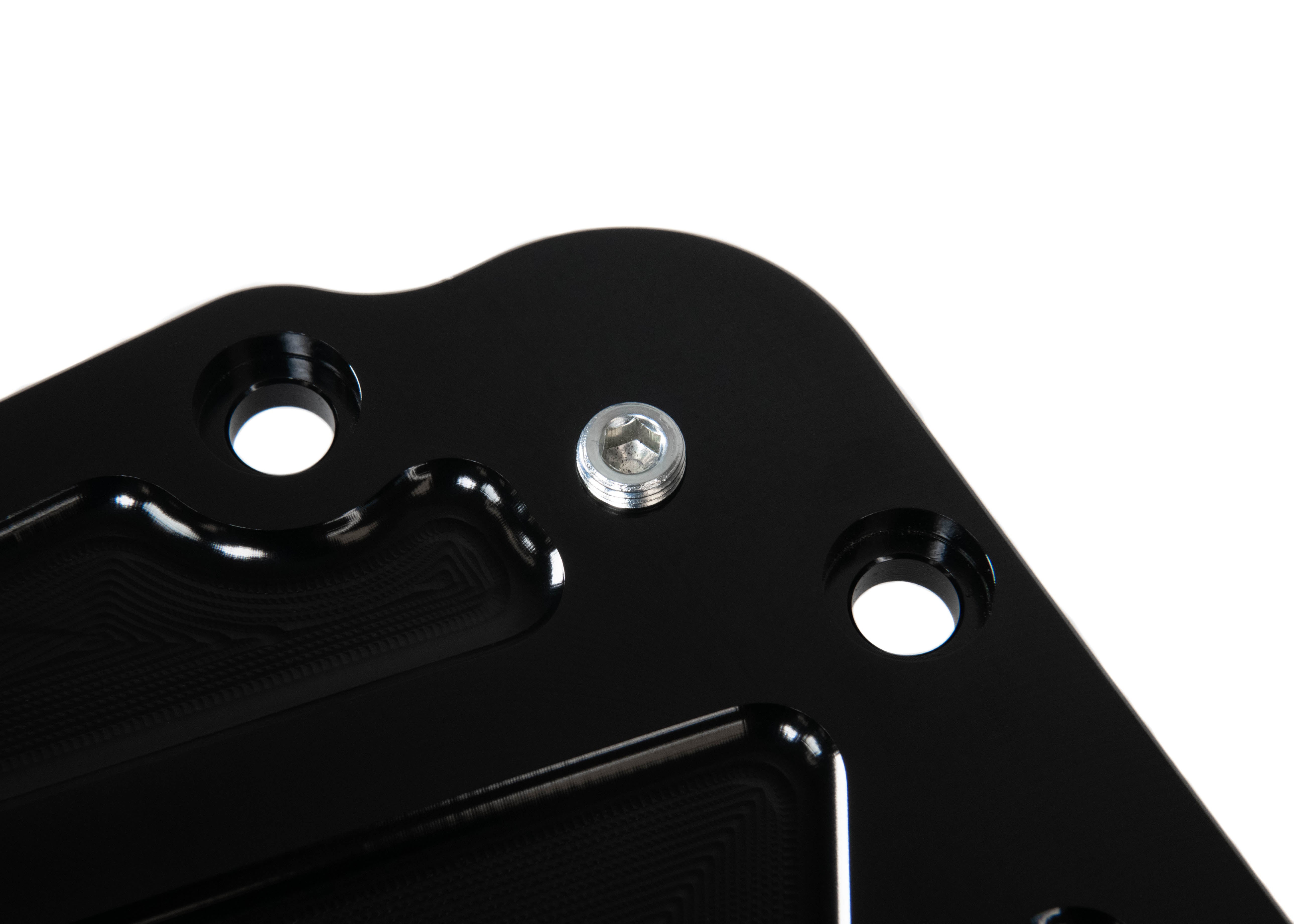 Gen V LT Race Valve Cover - Black Anodized Aluminum (11-130BLK) | High-Performance Engine Upgrade for Racing & Street Cars