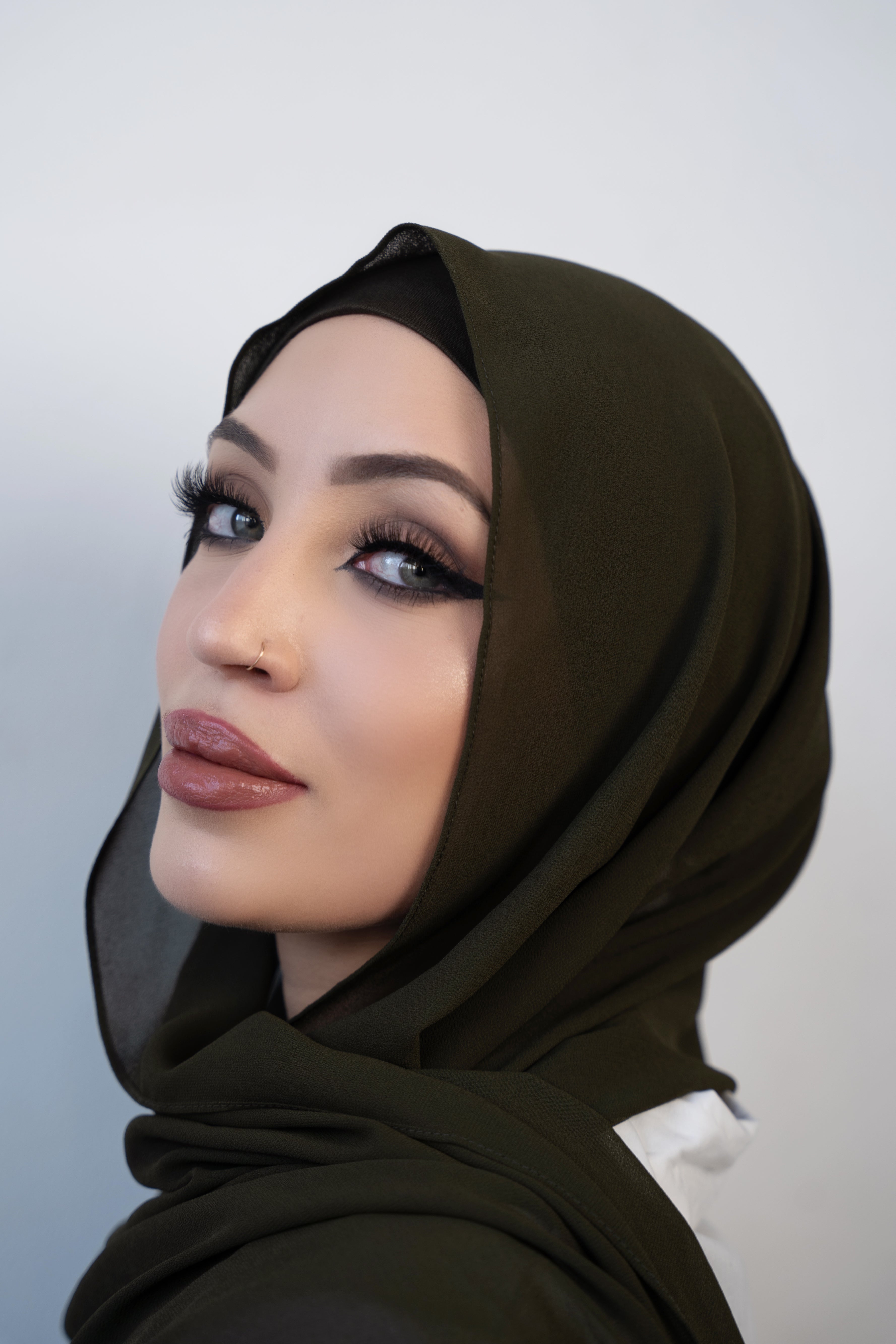Elegant Chiffon Hijab Set - Amal Collection | Soft & Lightweight Scarf for Women | Perfect for Daily Wear, Prayer, and Special Occasions