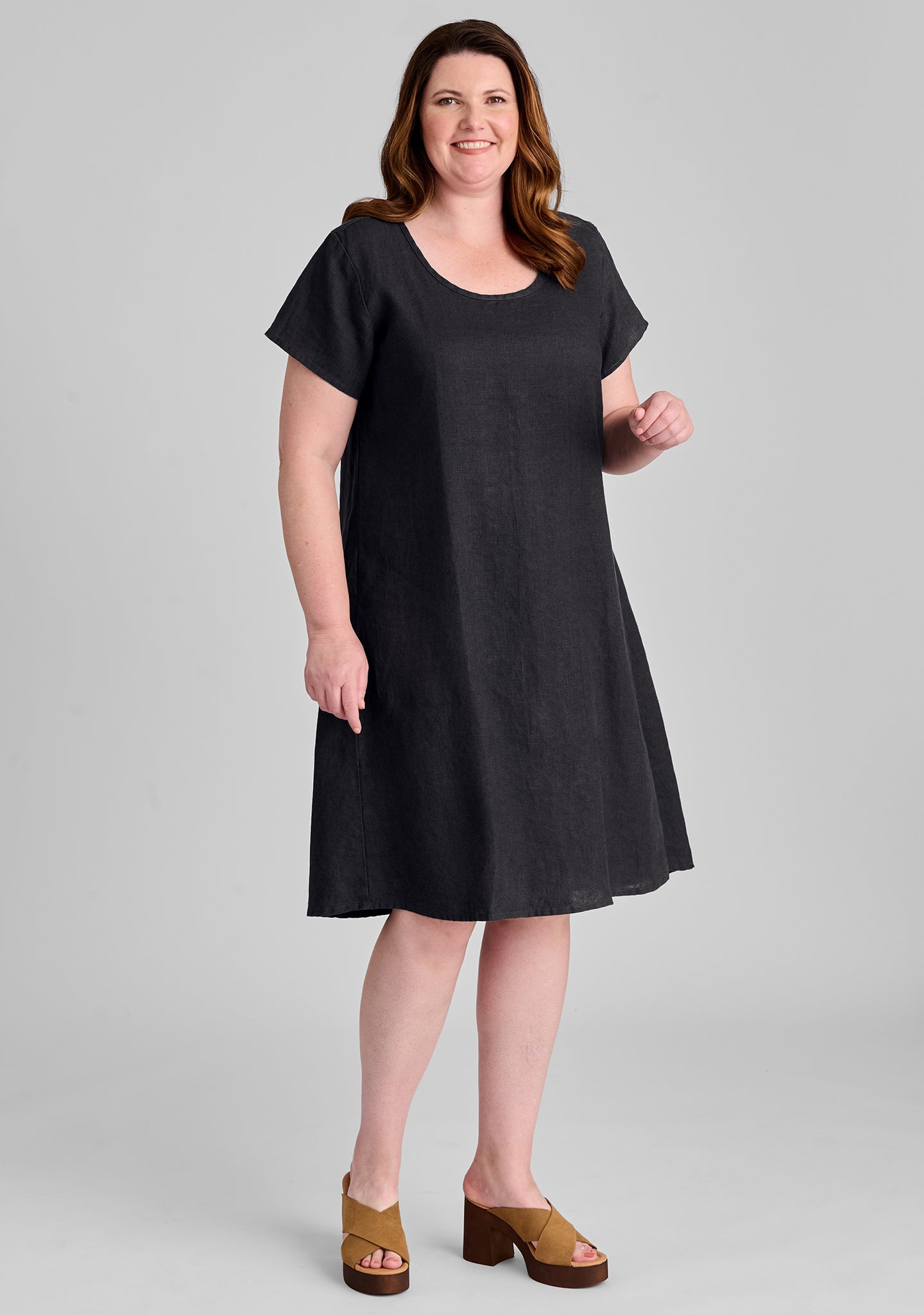 Women's Linen Park Dress - Breathable Summer Maxi Dress for Beach, Vacation & Casual Wear | Final Sale