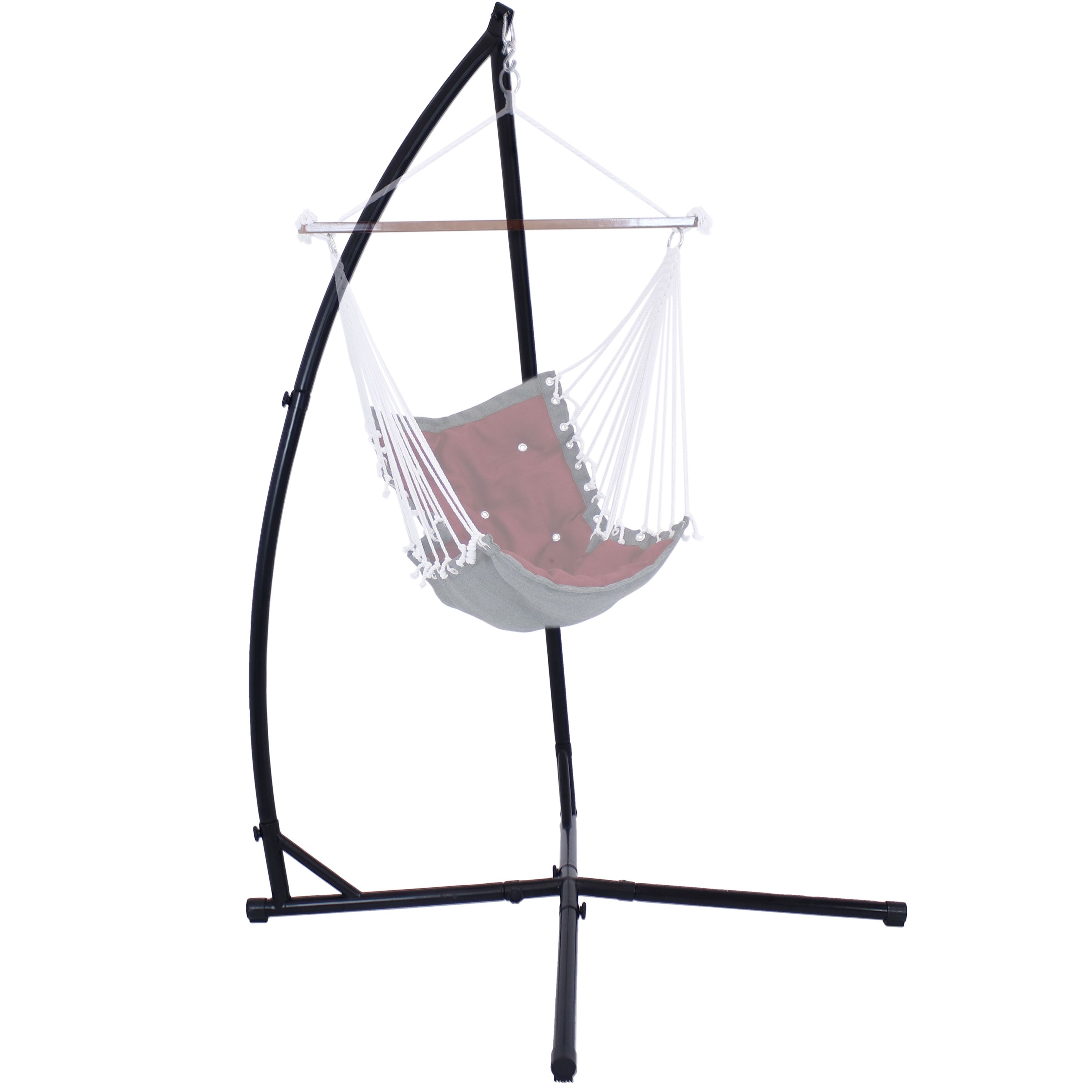 Durable X Stand for Hanging Hammock Chairs - Heavy Duty Indoor/Outdoor Hammock Chair Stand - Perfect for Patio, Garden, Backyard & Relaxation