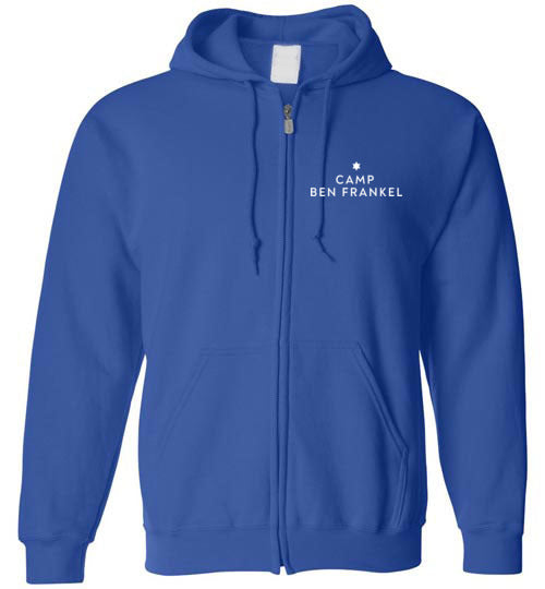 Ben Frankel Zip Hoodie for Men - Stylish & Comfortable Fleece Pullover with Front Zipper - Perfect for Casual Wear, Gym, and Outdoor Activities
