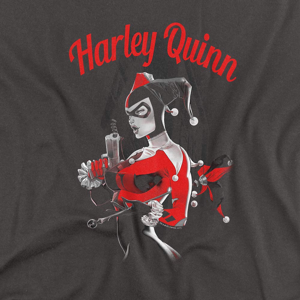 Harley Quinn Spring Gun Graphic T-Shirt for Men & Women - Unisex Cotton Tee for Cosplay, Comic Con & Casual Wear